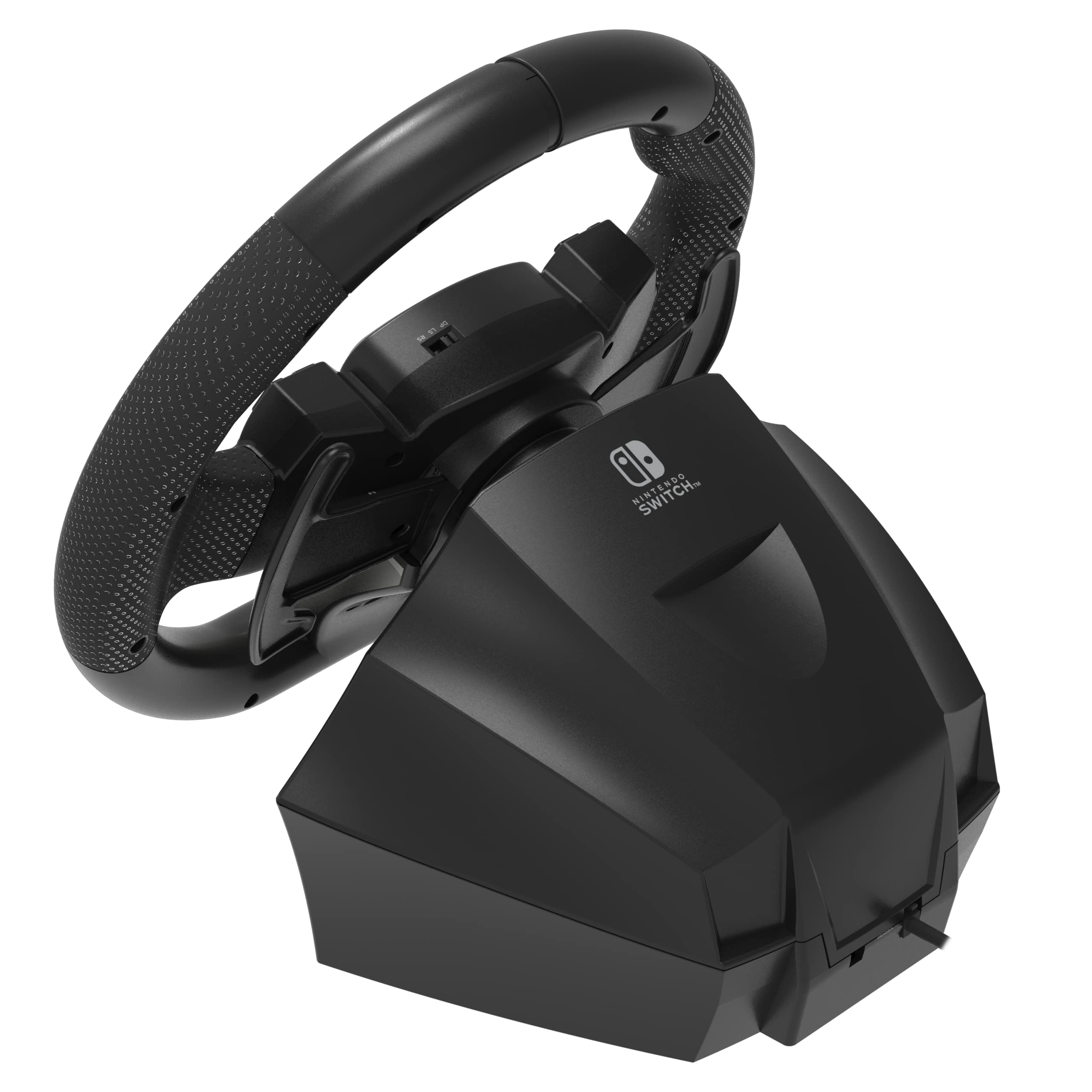 HORI Racing Wheel Pro Deluxe for Nintendo Switch & PC - Officially Licensed by Nintendo - Perfect for Racing Games & Simulation Driving