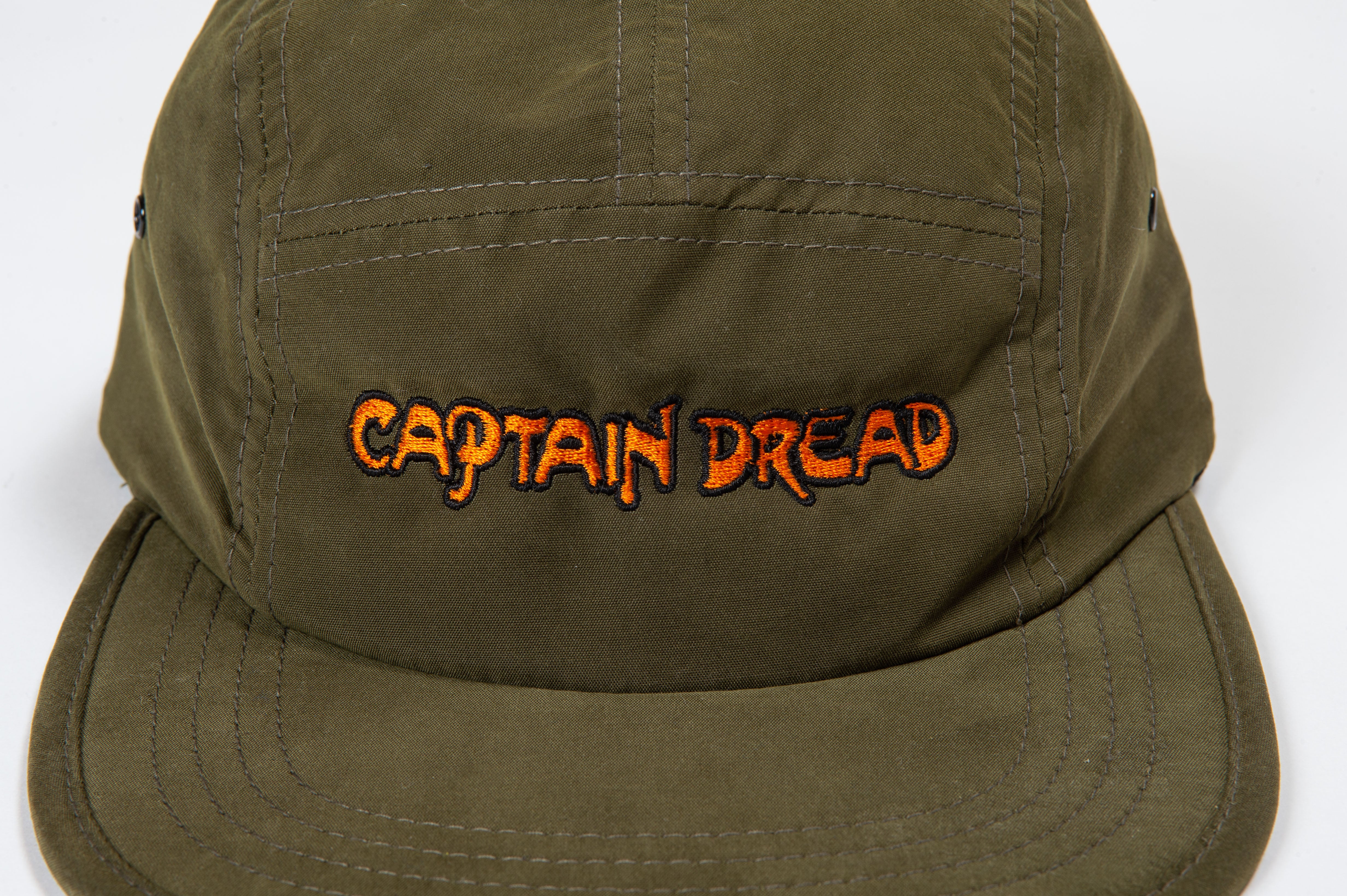 MIDFLD x CITY BOYS FC Captain Dread 5-Panel Snapback Hat - Buck/Orange Colorway - Perfect for Streetwear, Soccer Fans & Urban Fashion Enthusiasts