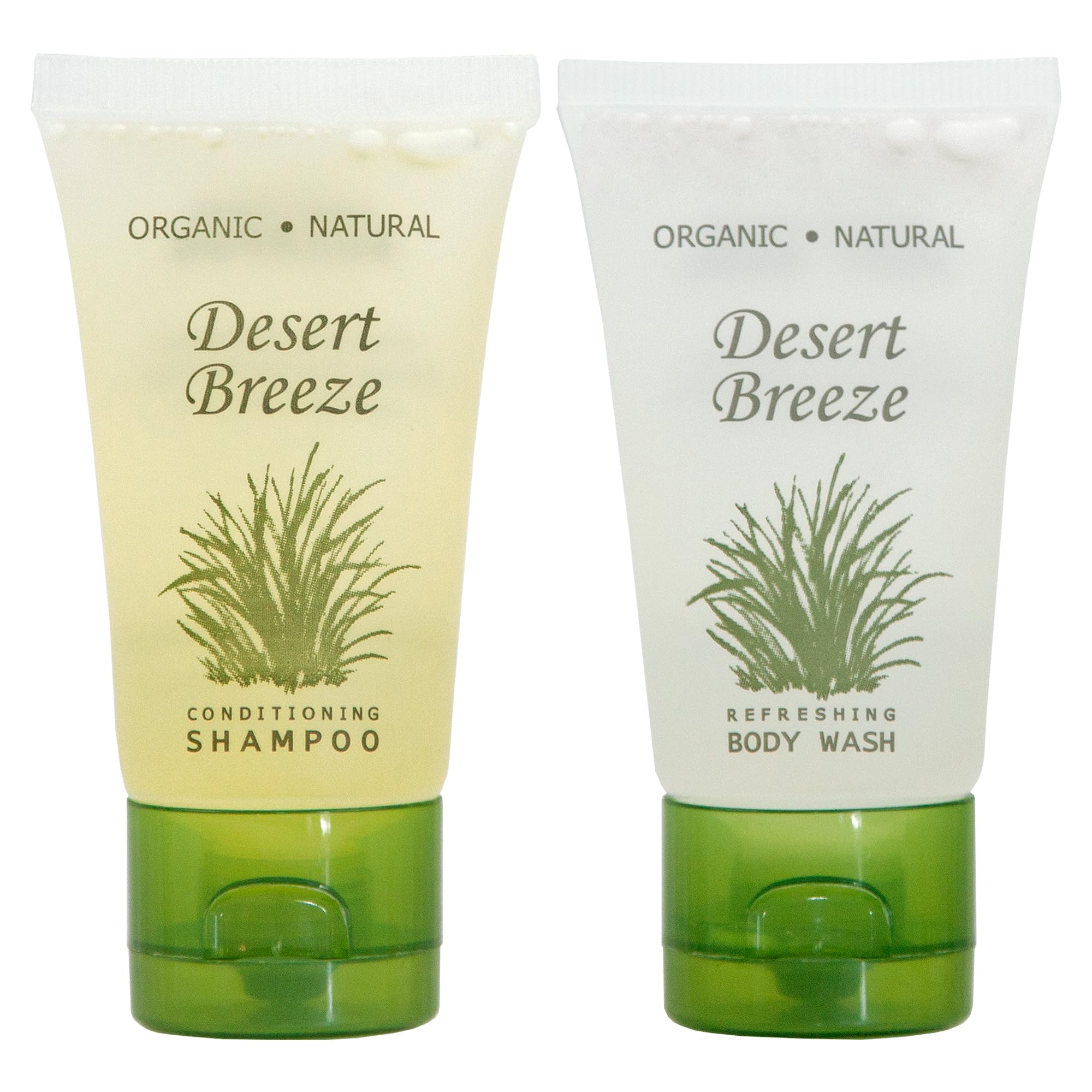 **Travel Size Shampoo & Body Wash Combo - 1 oz Flip Cap Bottles (Pack of 300) - Perfect for Hotels, Gyms, Travel & Sample Kits**