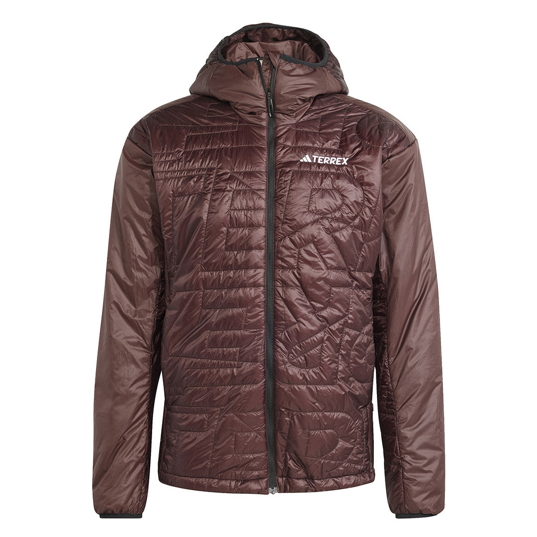 Adidas Men's Terrex Xperior Varilite Hooded Jacket - Lightweight Waterproof Hiking Jacket for Outdoor Adventures (IB4231) | Perfect for Camping, Trekking & Mountain Climbing