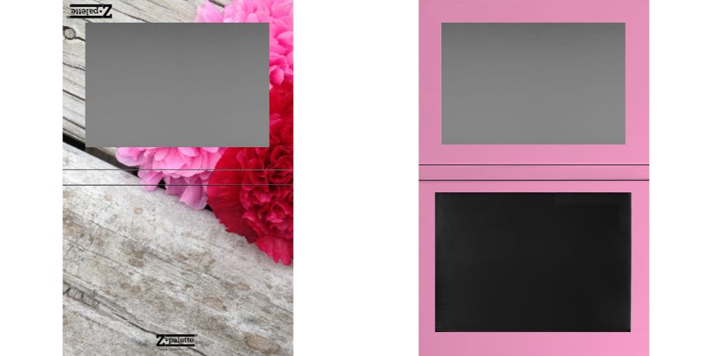Custom Extra Large Z Palette - Magnetic Makeup Palette for Eyeshadows & Blush - Perfect for Professional Artists & Travel
