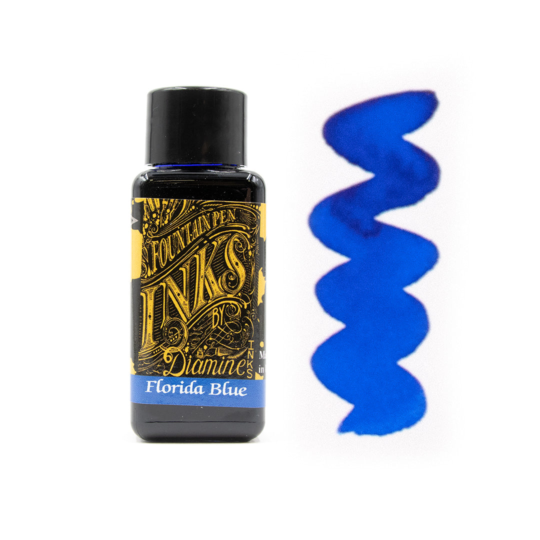Premium Diamine Fountain Pen Ink 30ml Bottle - Vibrant Colors for Calligraphy, Journaling & Artistic Writing - Perfect for Fountain Pens, Dip Pens & Ink Drawing