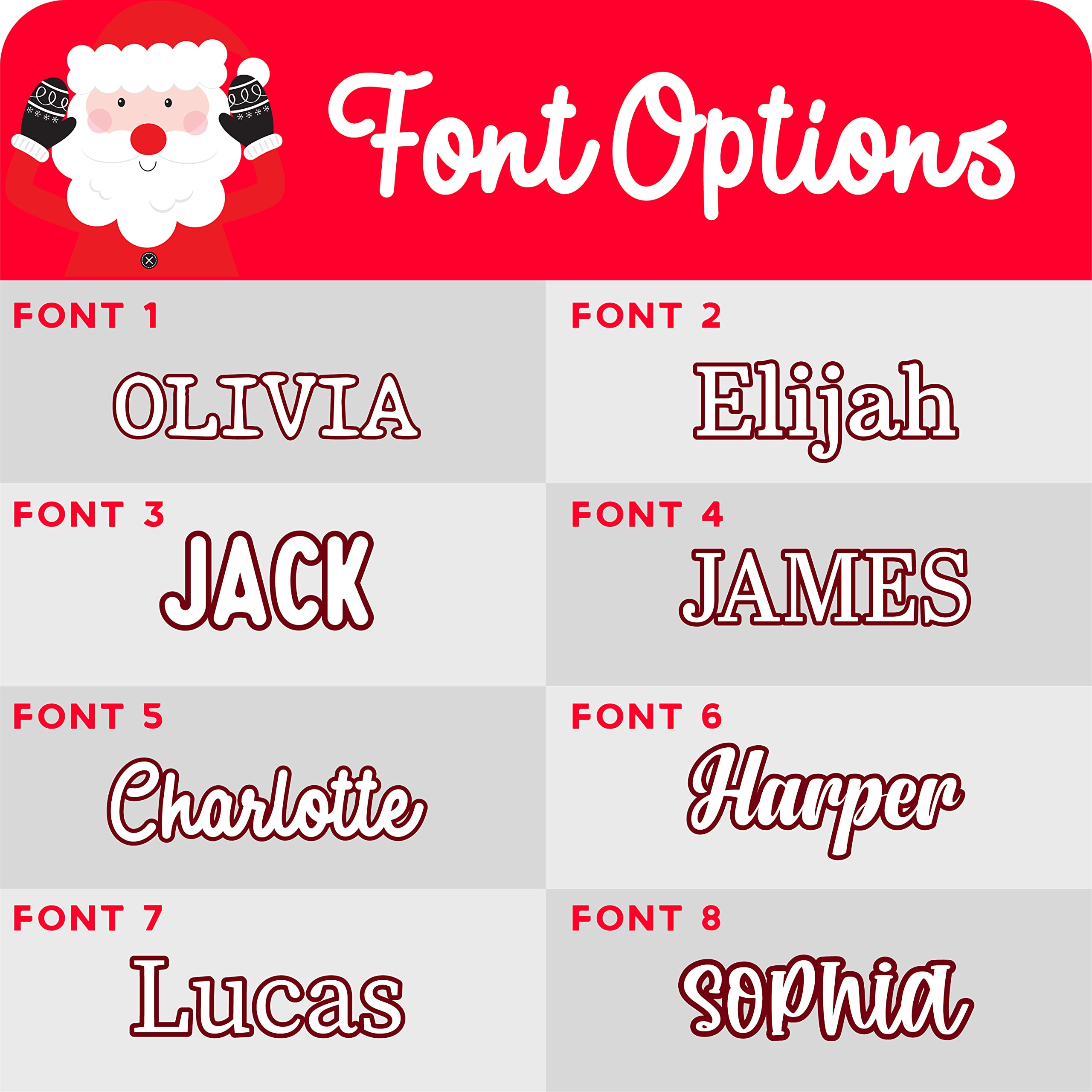 Personalized Christmas Stockings with Name - 19