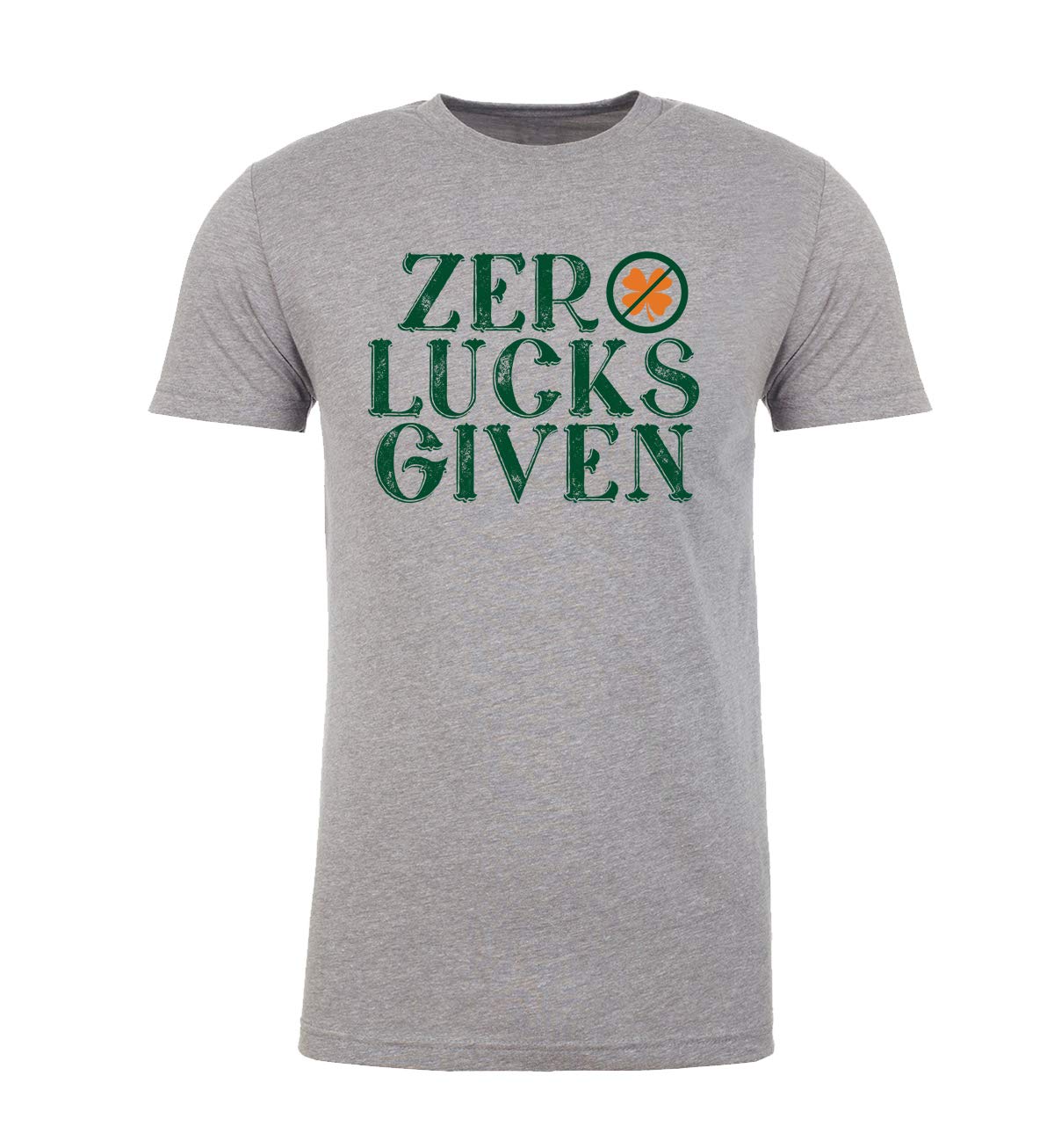Zero Lucks Given Men's Graphic T-Shirts - Funny Slogan Tees for Casual Wear & Street Style | Perfect for Parties, Gifts, and Everyday Outfits