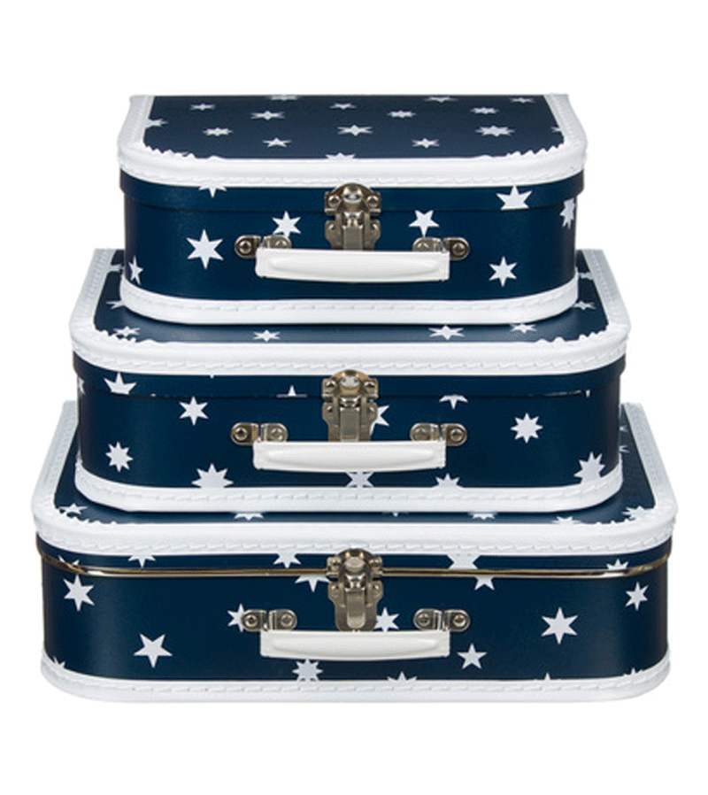 Blue with White Stars