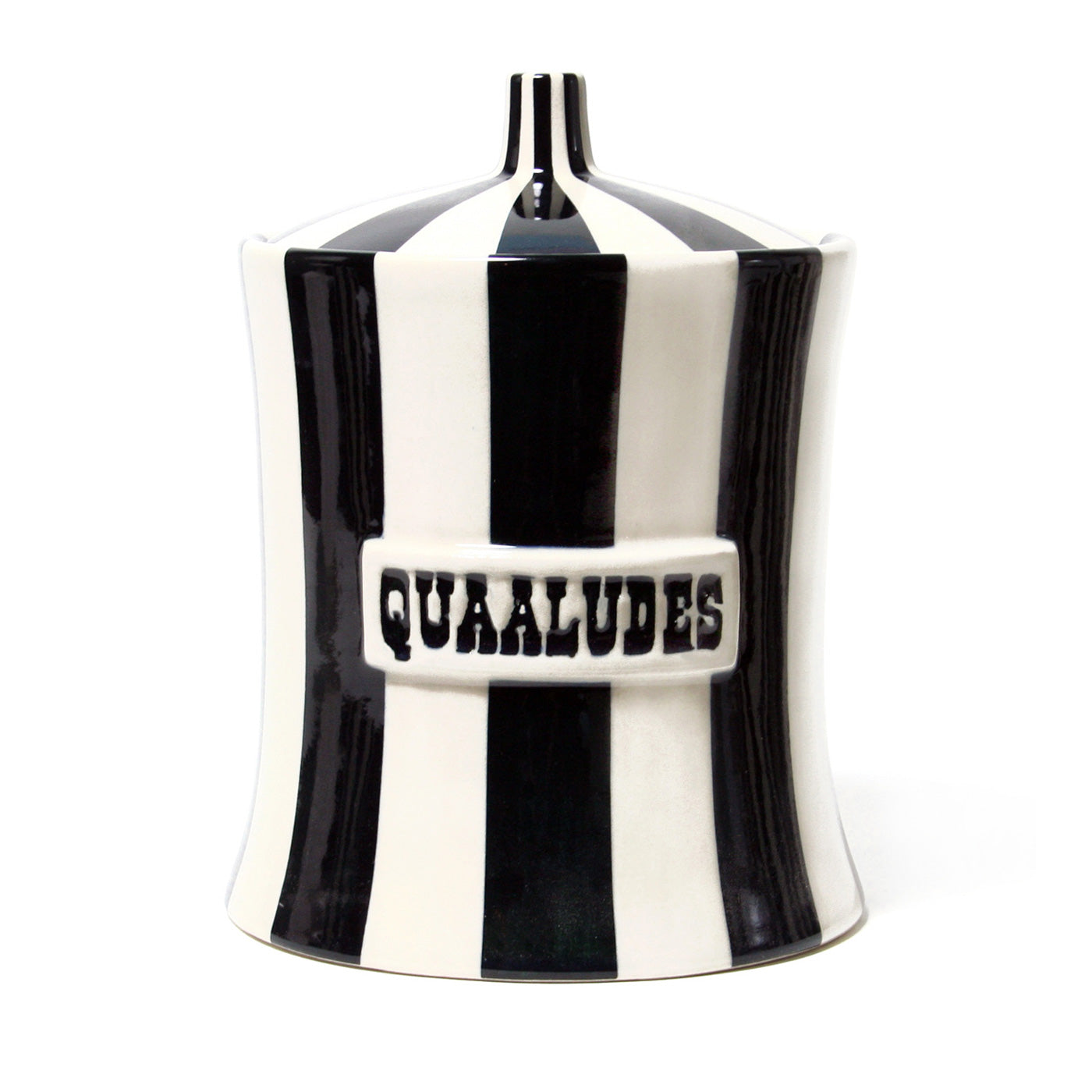 Original Quaaludes Replica Canister - Vintage Drug Paraphernalia Collectible for Movie Props, Halloween Costumes & 70s Themed Parties