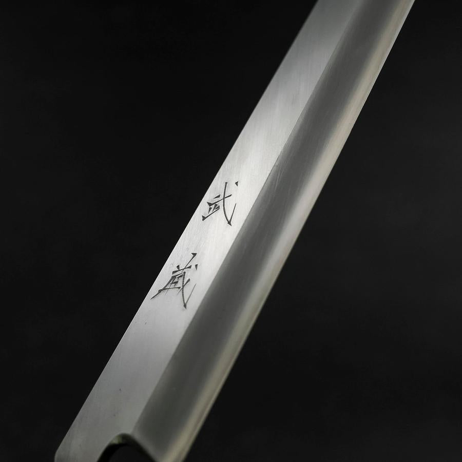 Premium Yanagiba Sushi Knife 300mm - High-Carbon Silver Steel #3 Blade with Kasumi Buffalo Ebony Handle - Perfect for Sushi Chefs & Japanese Cuisine Lovers