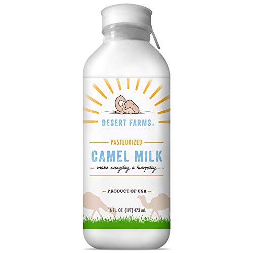 Organic Fresh Frozen Camel Milk - Grade A Raw & Natural, Allergen-Free, Made in USA - Healthy Camel Milk from Midwest [6 Pack] - Perfect for Smoothies, Coffee Creamer & Immune Support