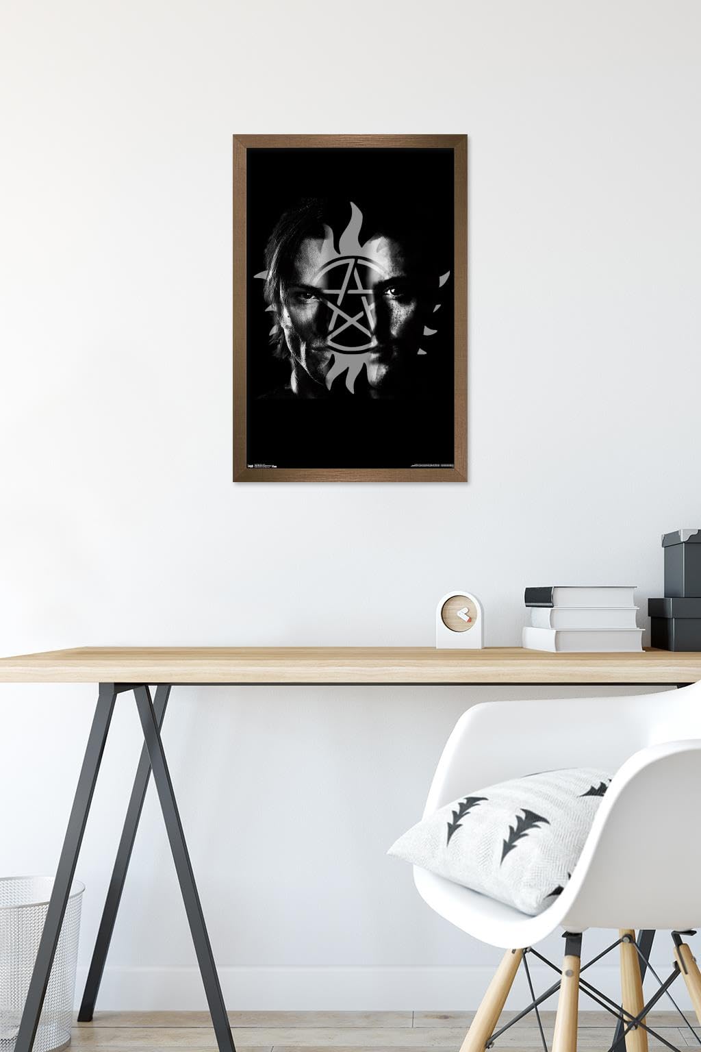 Trends International Supernatural Wall Poster - 14.725 x 22.375 Inches Bronze Framed Art Print - Perfect for Bedroom, Living Room & Office Decor