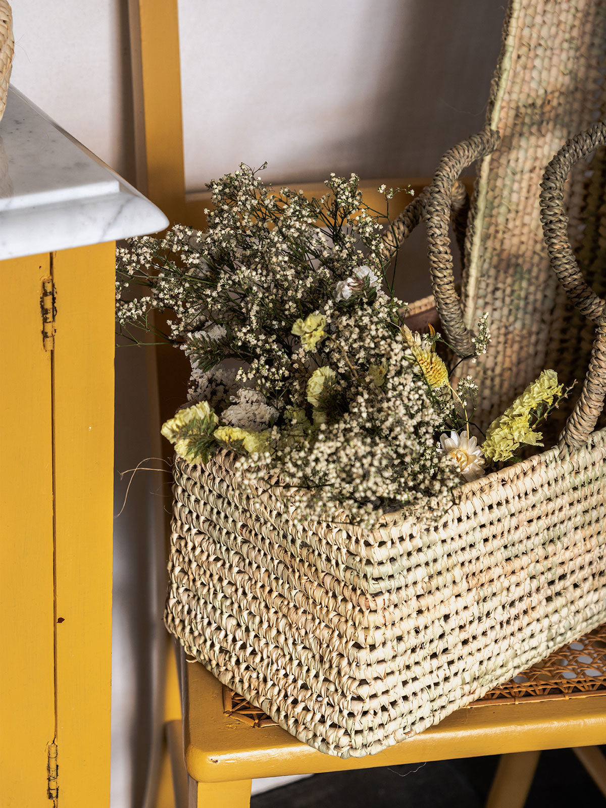 Large Open Weave Storage Baskets - Woven Cotton Organizer Bins for Home Organization | Perfect for Laundry, Toys, Blankets & Bedroom Decor