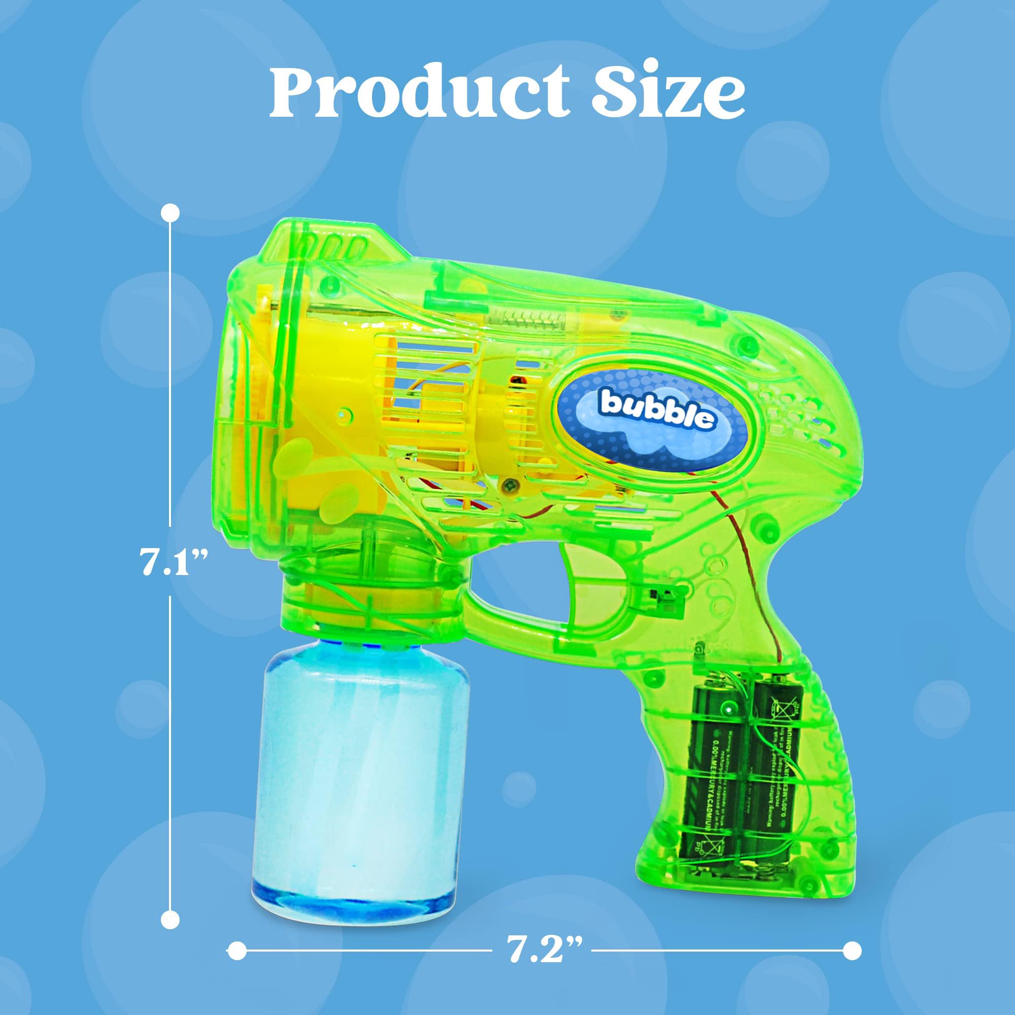 JOYIN 2 Bubble Guns Kit for Kids - Outdoor & Indoor Summer Fun