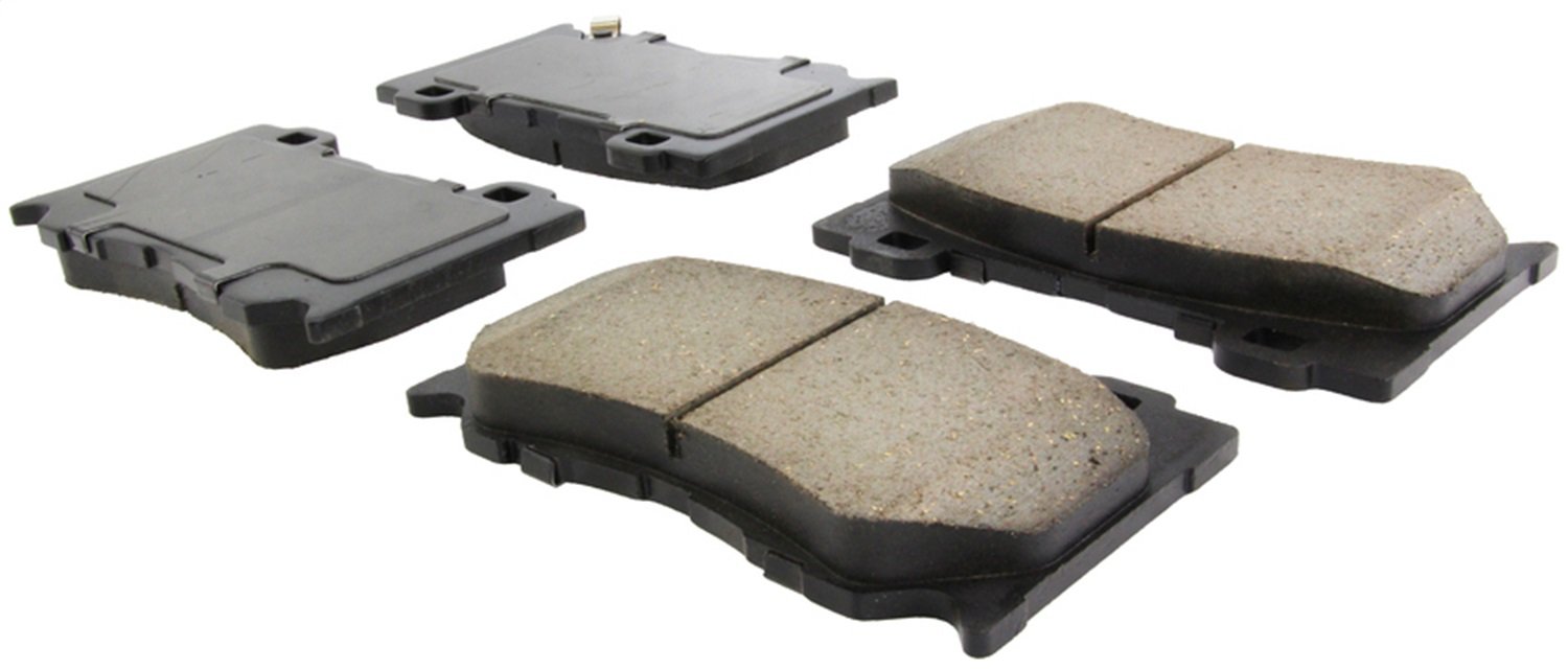 StopTech 308.13460 Front Street Brake Pads with Shims & Hardware - High-Performance Braking for Sedans, SUVs & Daily Commuting