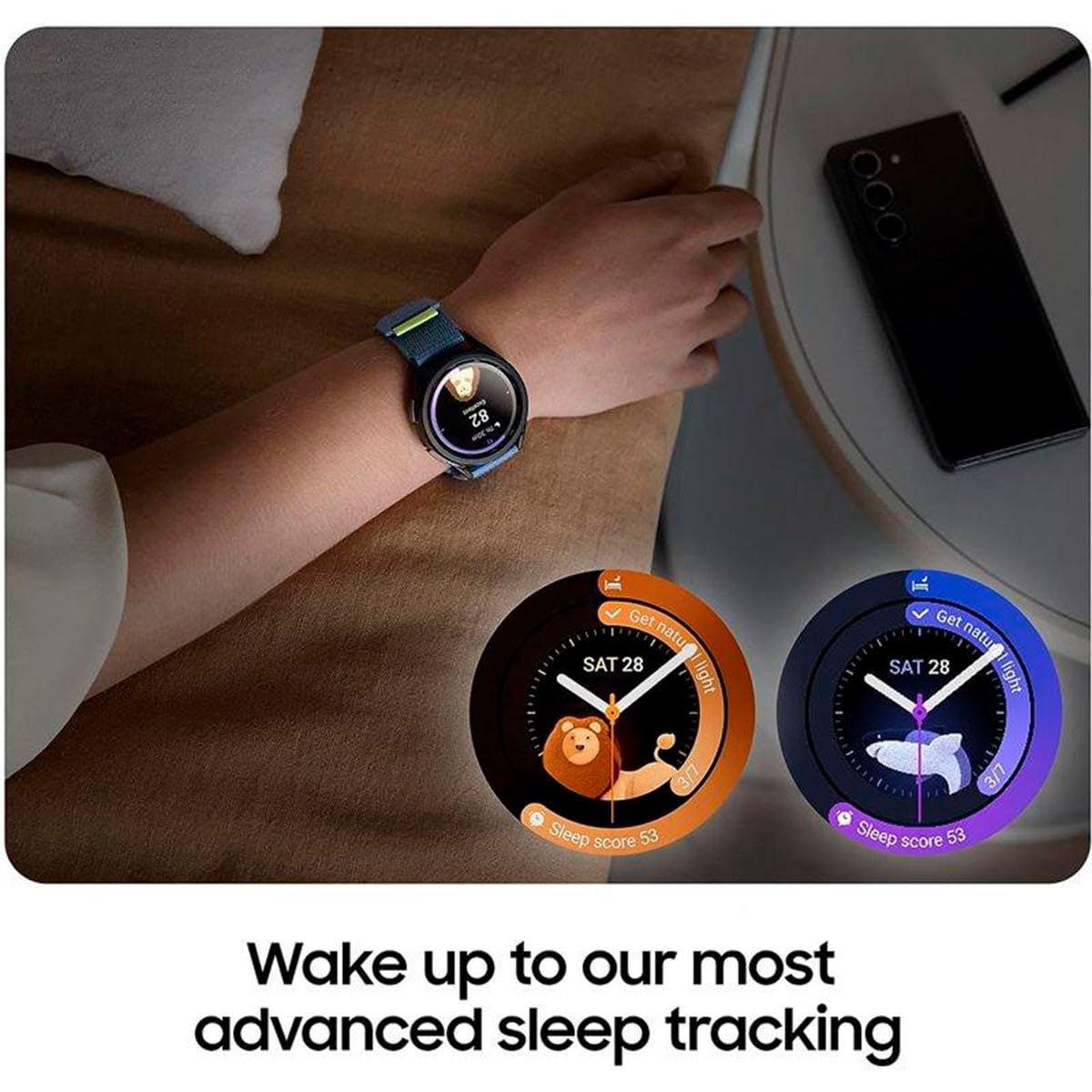 Samsung Galaxy Watch 6 Classic 47mm Smartwatch - Bluetooth, Fitness Tracker, Sleep Monitor, Heart Rate & Blood Pressure Tracking - Perfect for Workouts, Running & Everyday Use (Black)