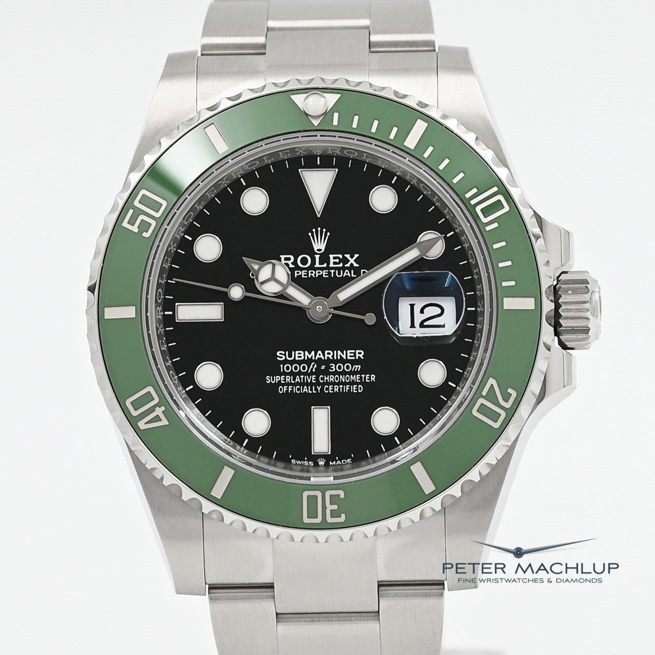 2022 Rolex Submariner Date Starbucks Green Bezel Luxury Dive Watch - Perfect for Professional Diving & Luxury Fashion Accessory