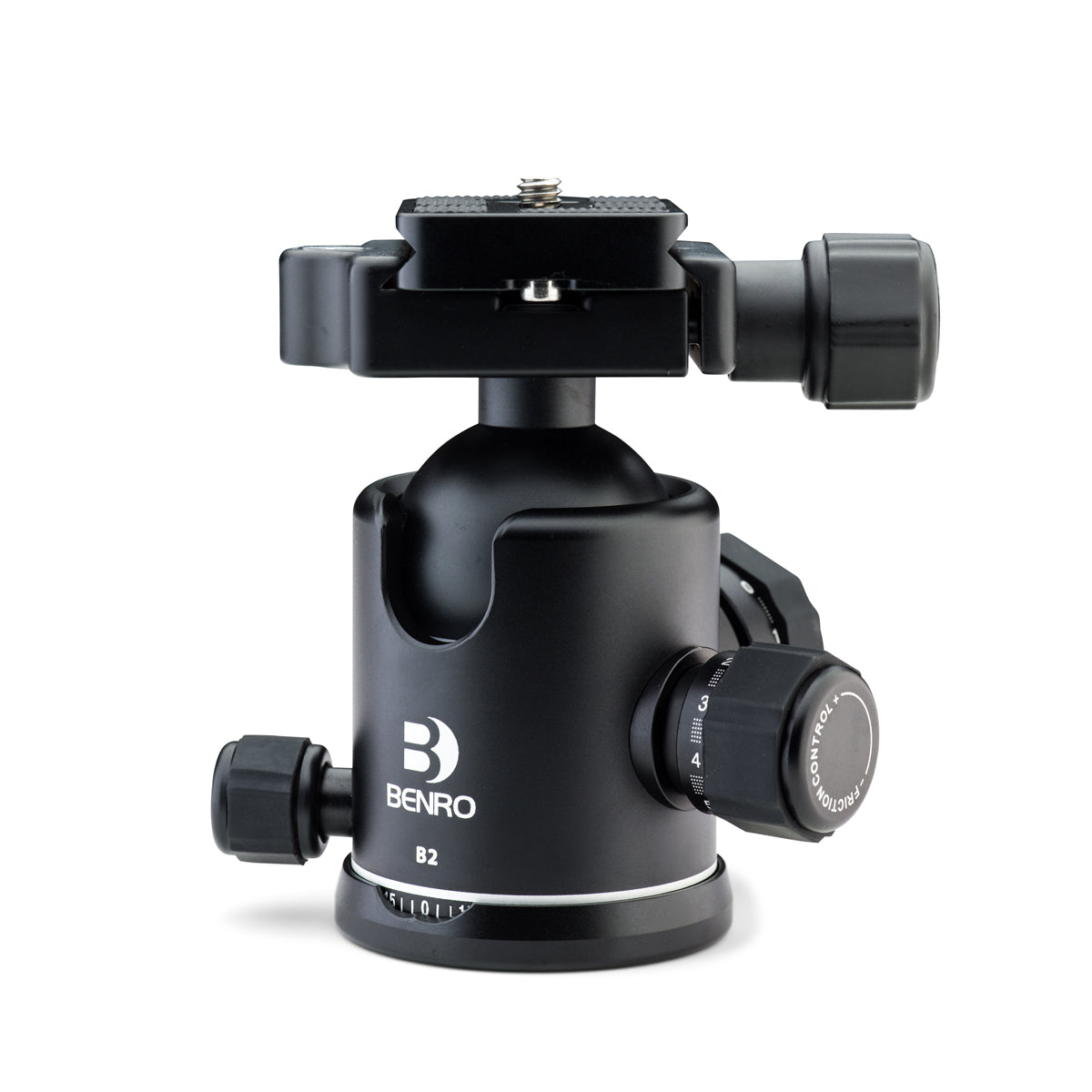 Benro B2 Triple Action Ballhead Tripod Head - Professional 360° Panoramic Photography & Video Support for DSLR Cameras - Perfect for Outdoor, Travel, and Studio Shooting