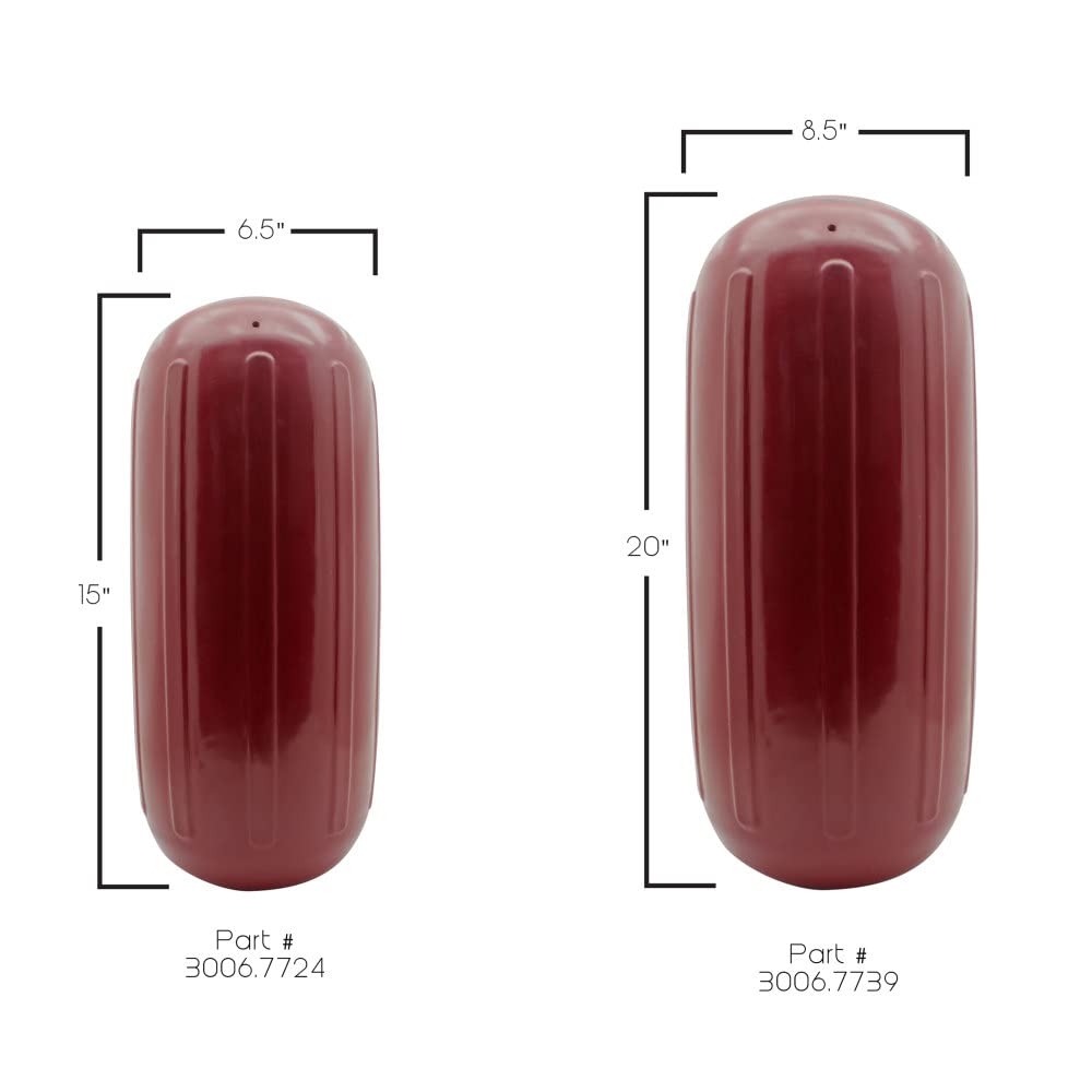 Extreme Max 3006.7724.4 BoatTector HTM Inflatable Fender Value 4-Pack - 6.5