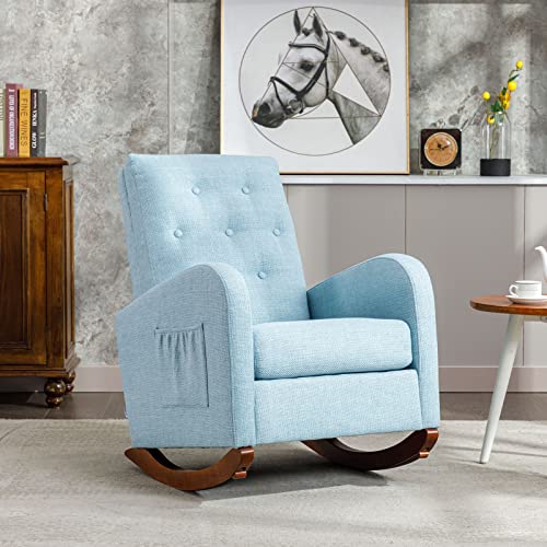 Light Blue-linen Fabric