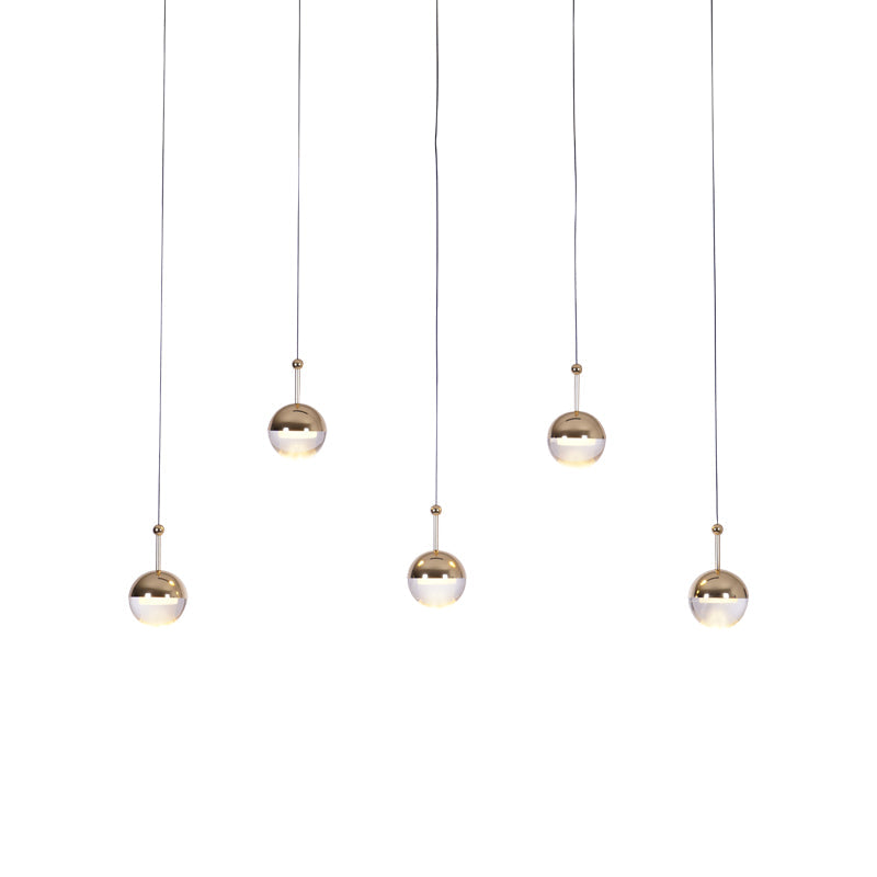 Dora Modern LED Pendant Light Fixture - Adjustable Hanging Chandelier for Kitchen Island, Dining Room, Bedroom & Living Room Lighting