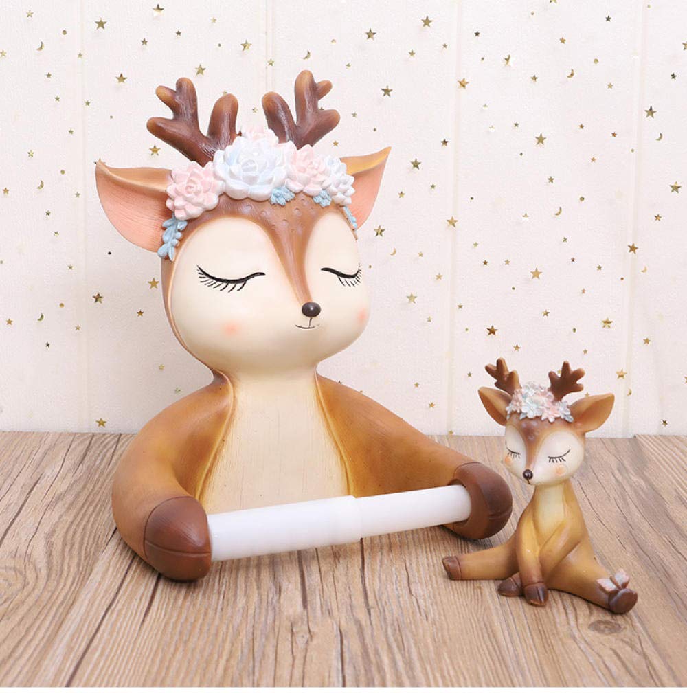 3D Sculpture Statues - Elegant Home Decor Tissue Holder Box & Wall Art for Bathroom, Living Room, and Bedroom | Perfect Napkin Storage and Decorative Figurine for Modern Interior Design