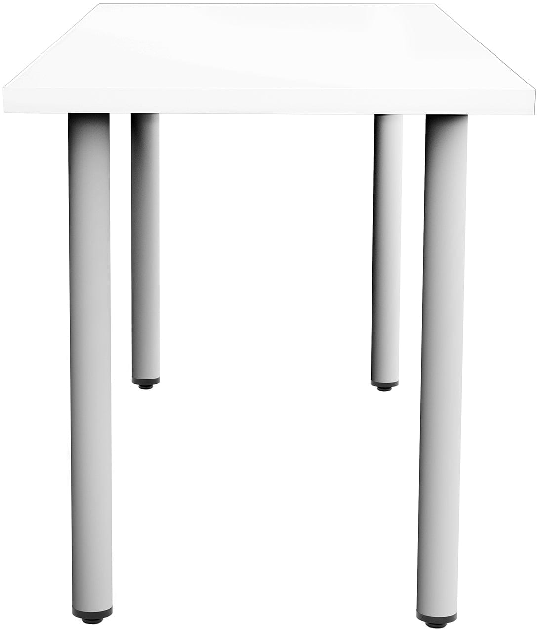 Safco JURNI 60 x 24 Inch Multi-Purpose Table with Post Leg and Glides - Heavy Duty Work Table for Office, Classroom, Conference Room, and Home Use [JN6024NFXPGL]