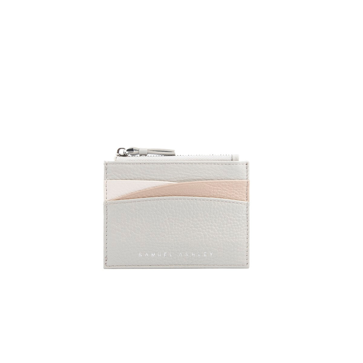 Premium Amber Genuine Leather Card Holder with Top Zip - Slim RFID Blocking Wallet for Men & Women - Perfect for Travel, Business, and Everyday Use