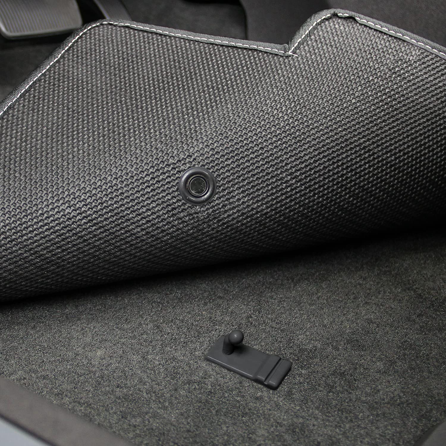 Premium Custom-Fit Carpet Floor Mats for 2007-2010 Chevy Suburban - 5-Piece Set with Front Bucket & Second Row Bench Seats - Charcol Luxury Car Liners | Perfect for Road Trips, Daily Commutes & All-Weather Protection