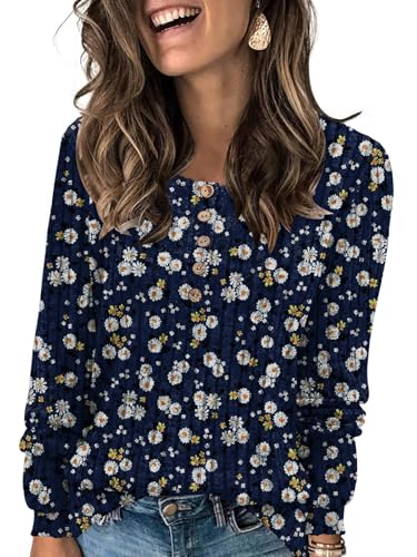 Daisy Navy Blue