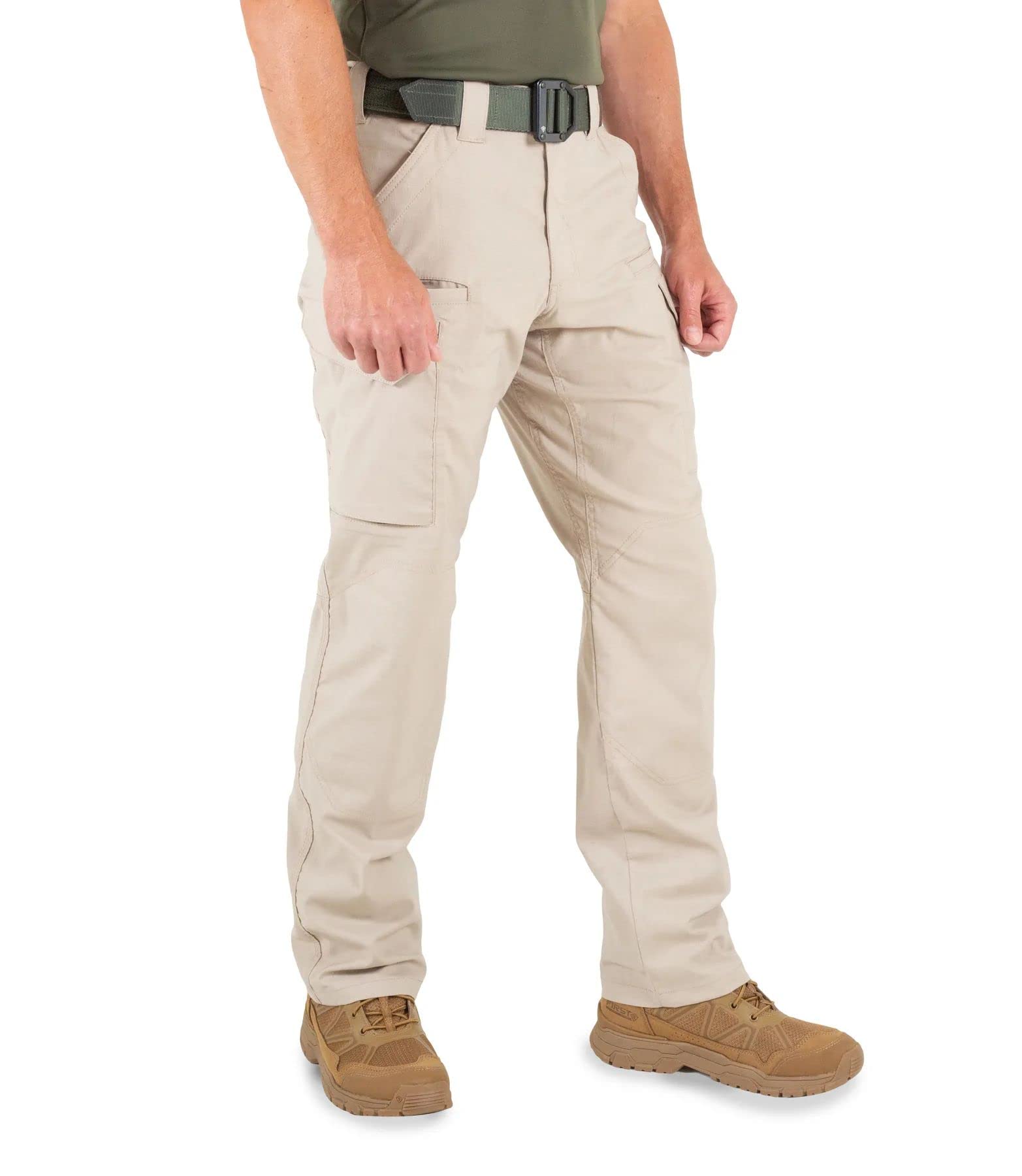 First Tactical Men's Cargo Pants - Durable Tactical Work Pants with Multiple Pockets for Outdoor, Hiking, and Workwear | Comfortable & Functional for Police, Military, and Outdoor Enthusiasts