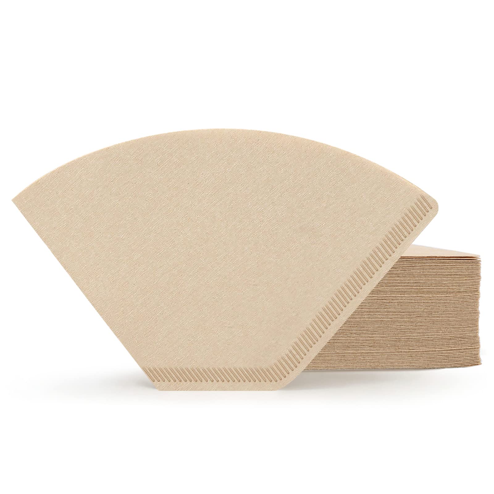 Segarty #1 Coffee Cone Filters - 100 Count Unbleached Brown Paper Disposable Pour Over Filters, Size 1-2 Cup, Compatible with Most Coffee Makers for Home, Office & Cafetera | Perfect for Pour Over Brewing, Drip Coffee & Single Serve Coffee Makers
