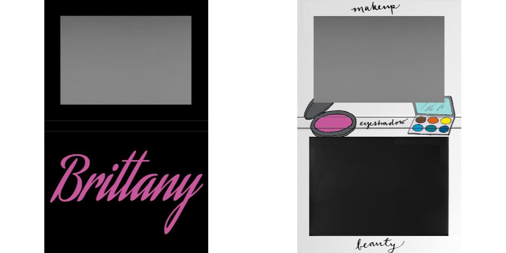 Custom Extra Large Magnetic Makeup Palette - Professional Empty Eyeshadow & Blush Organizer for Travel, Home & Salon Use