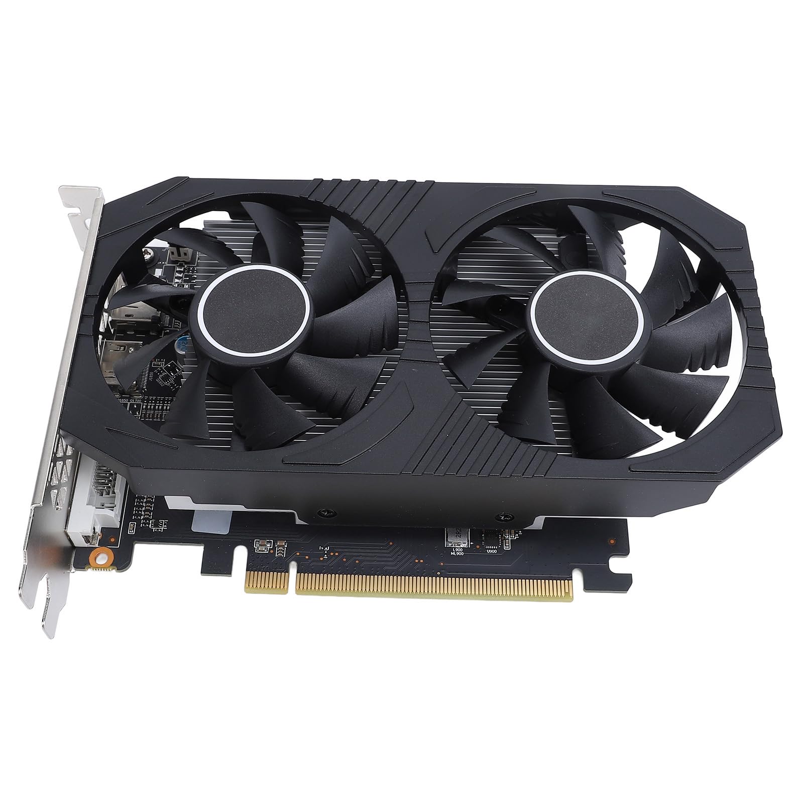 ASHATA RX550 4GB GDDR5 128-bit Gaming Graphics Card - 6000MHz Dual Fan, VGA/HDMI/DVI, Desktop PC GPU for Smooth Gaming & Video Editing | Perfect for Fortnite, Call of Duty & Streaming