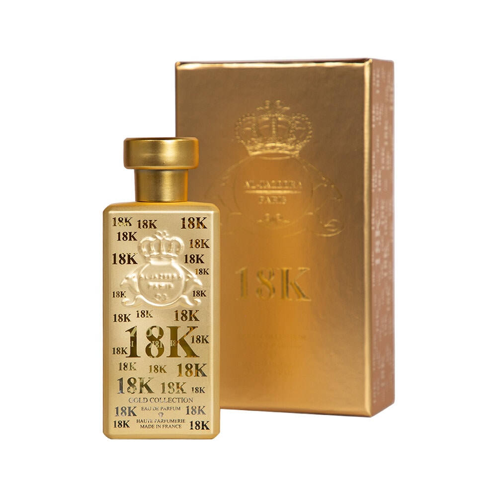 18K Gold Eau de Parfum 60ml - Luxury Perfume for Women, Long-Lasting Fragrance for Date Night, Office & Special Occasions
