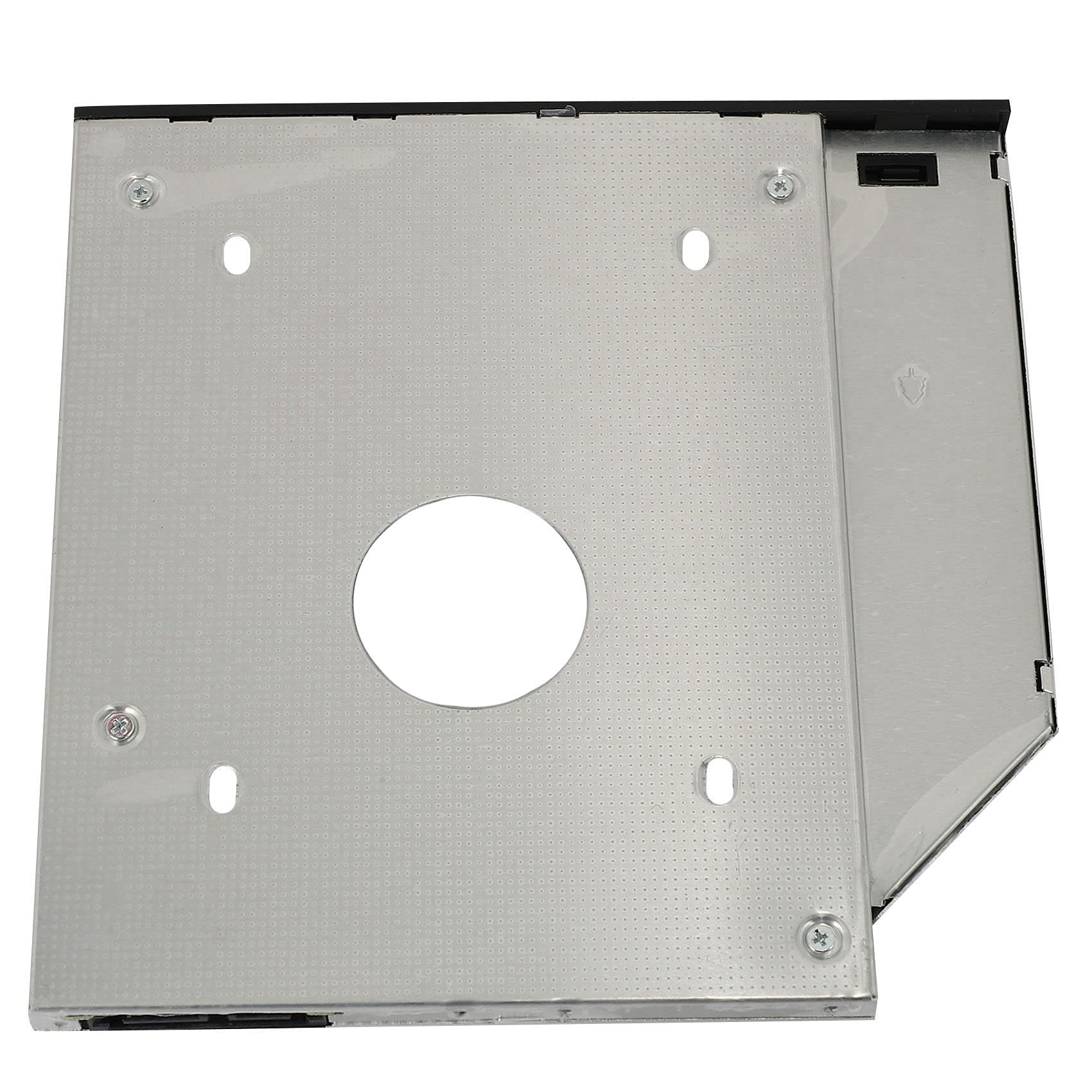 CYBUCH 2-Pack Universal 9.5mm SATA HDD/SSD Hard Drive Tray Enclosure - Compatible with 2.5
