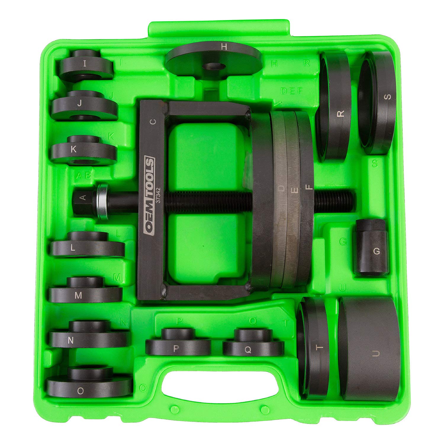 OEMTOOLS 37342 Master Wheel Bearing Removal and Installer Kit - Universal Fit for Most Front, Rear & AWD Vehicles - Self-Centering Design - Perfect for DIY Auto Repair & Professional Mechanic Use