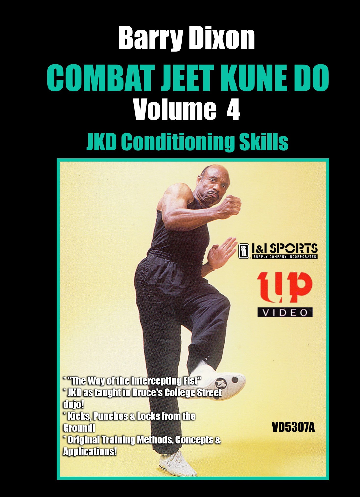 Combat Jeet Kune Do Conditioning Skills DVD by Barry Dixon - Bruce Lee Inspired Martial Arts Training for Self Defense & Fitness | Home Workout & Dojo Practice