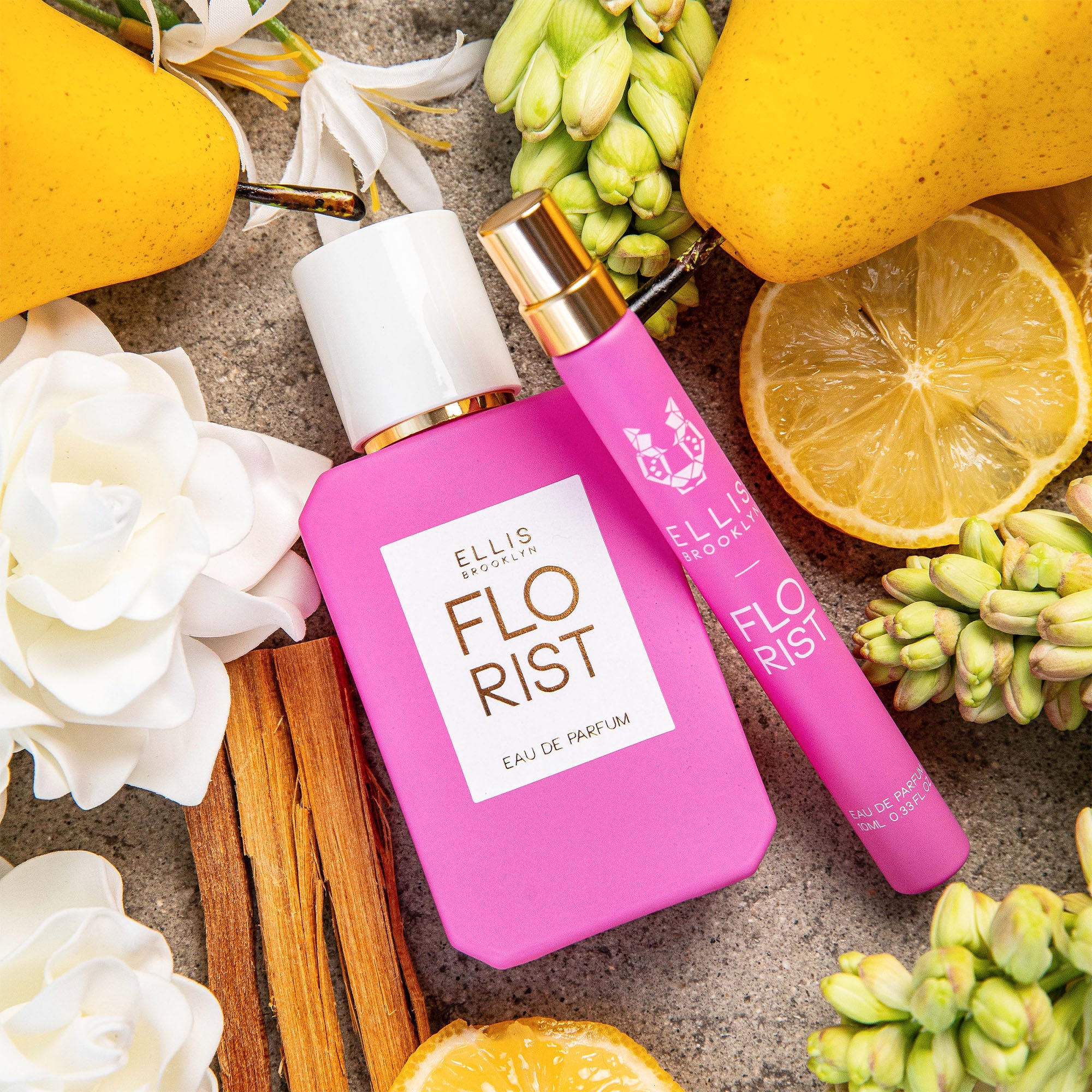 Florist Eau de Parfum Gift Set for Women - Floral Scented Perfume Luxury Gift Box - Perfect for Birthday, Anniversary & Valentine's Day Gifts