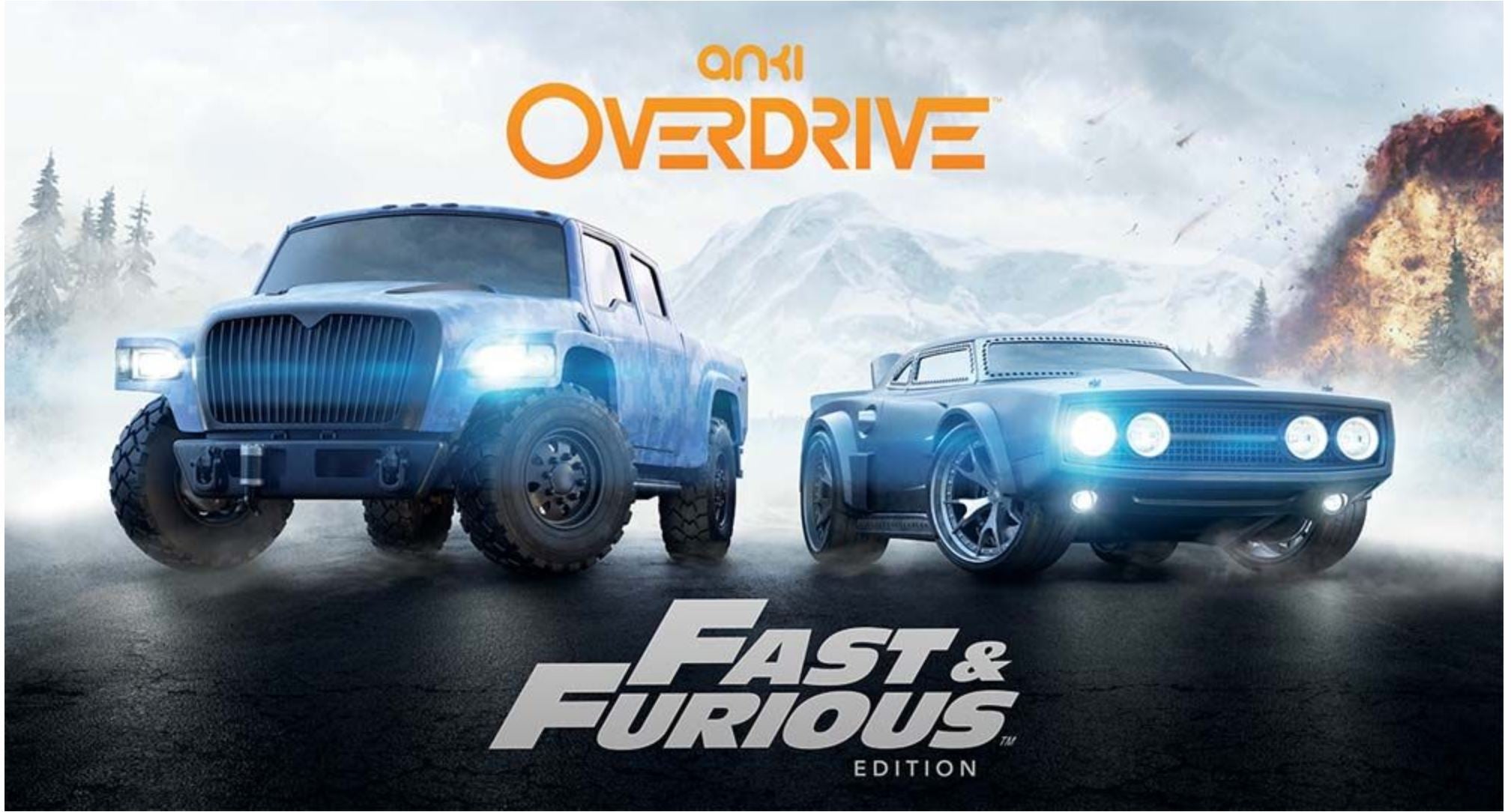 Anki Overdrive Fast & Furious Edition Starter Kit - Smart RC Racing Car Set with App Control - Perfect for Family Game Nights & STEM Learning