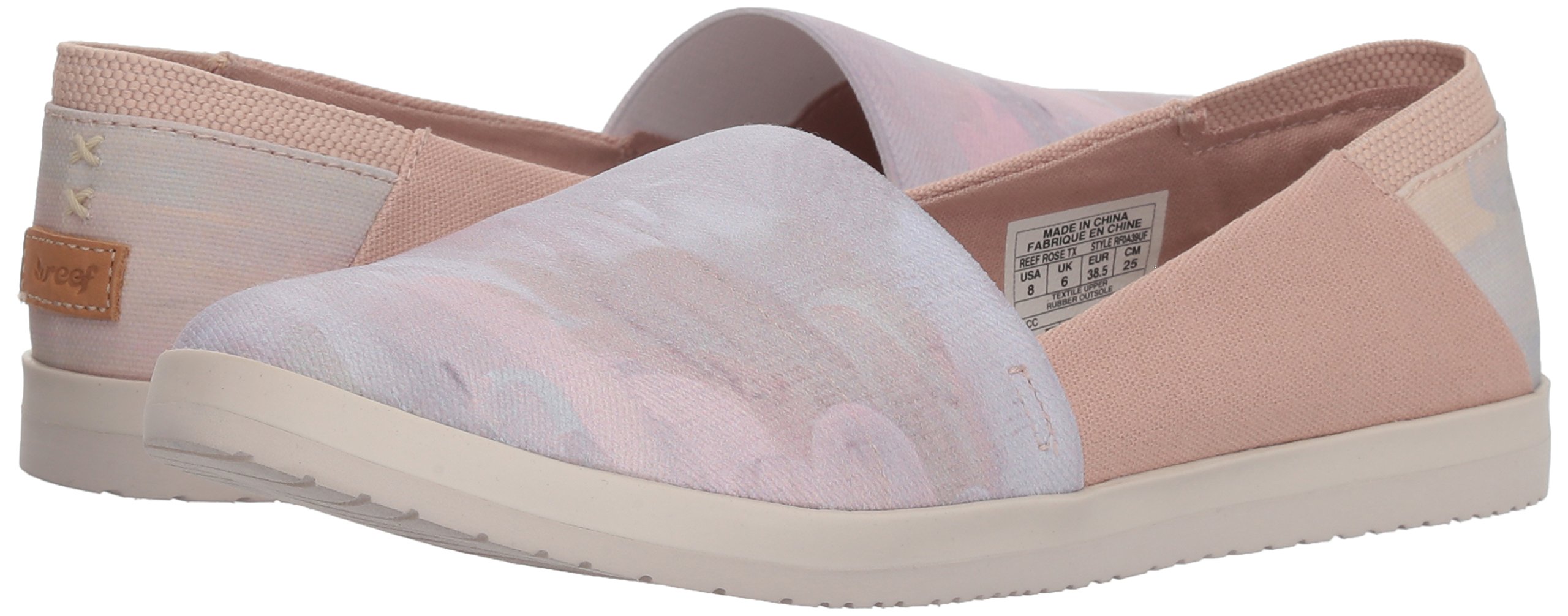 REEF Women's Rose Tx Sneaker - Comfortable Casual Shoes for Walking, Beach & Summer Outfits | Stylish Slip-On Design for Women's Fashion