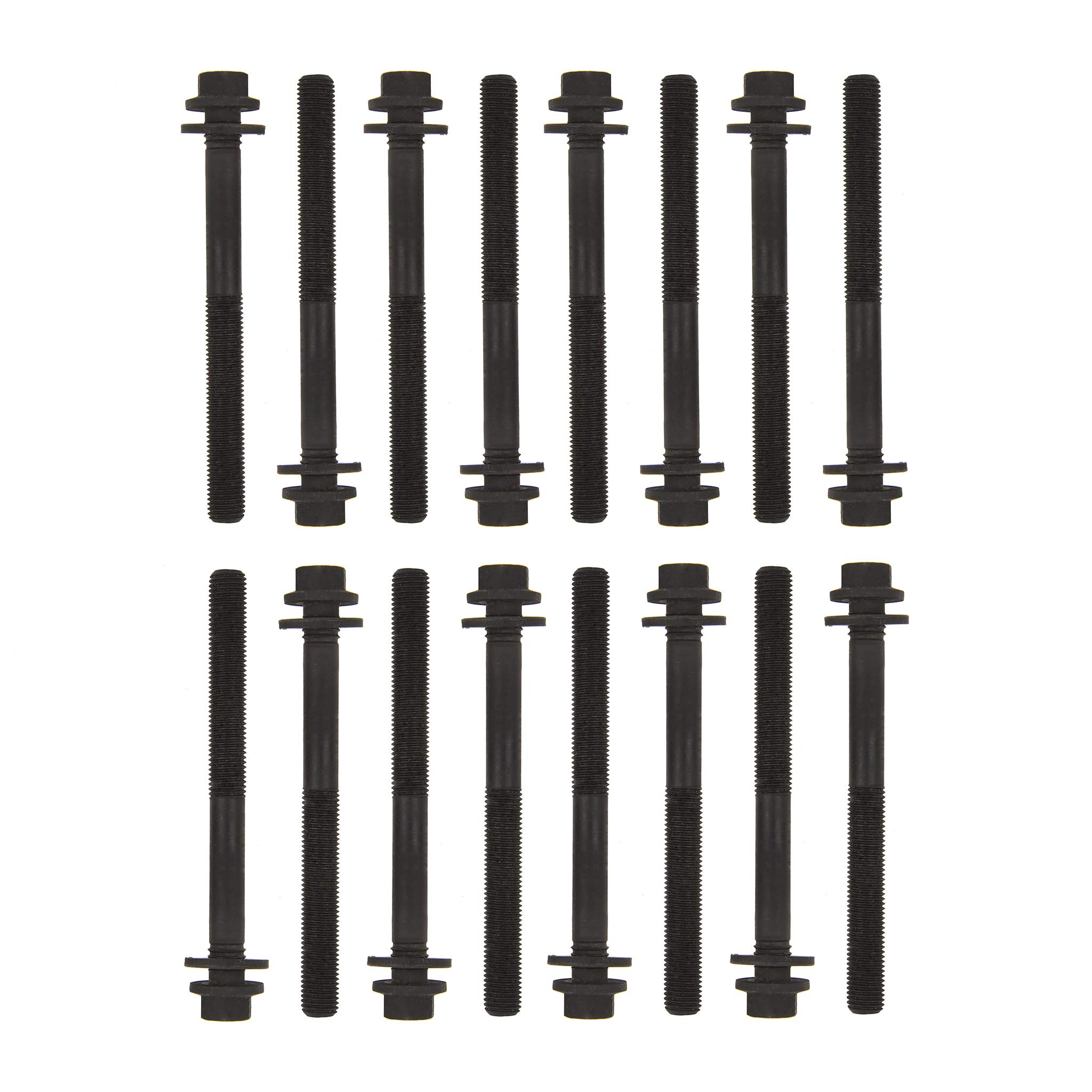 Full Gasket Set with Head Bolts Compatible with 2011-2016 Ram Chrysler Dodge Avenger Jeep 3.6L VIN G - Engine Repair & Maintenance Kit for Head Gasket Replacement & Overhaul