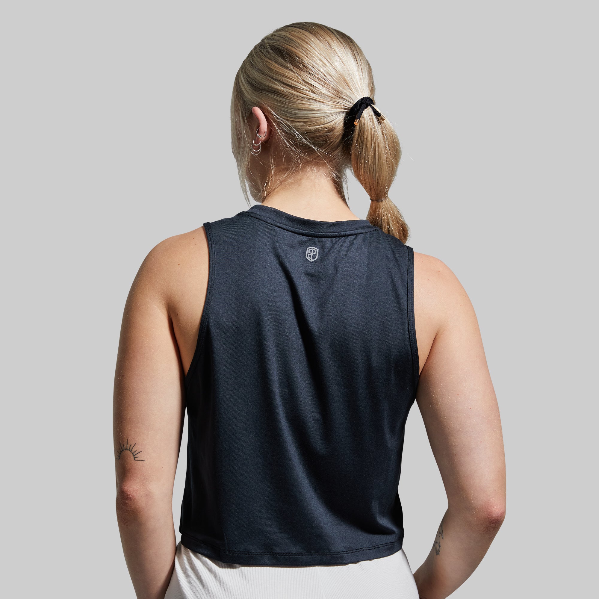 Subtle Flex Tank Top for Women - Soft Stretch Comfort Fit Workout Shirt (Black) - Perfect for Yoga, Gym & Casual Wear