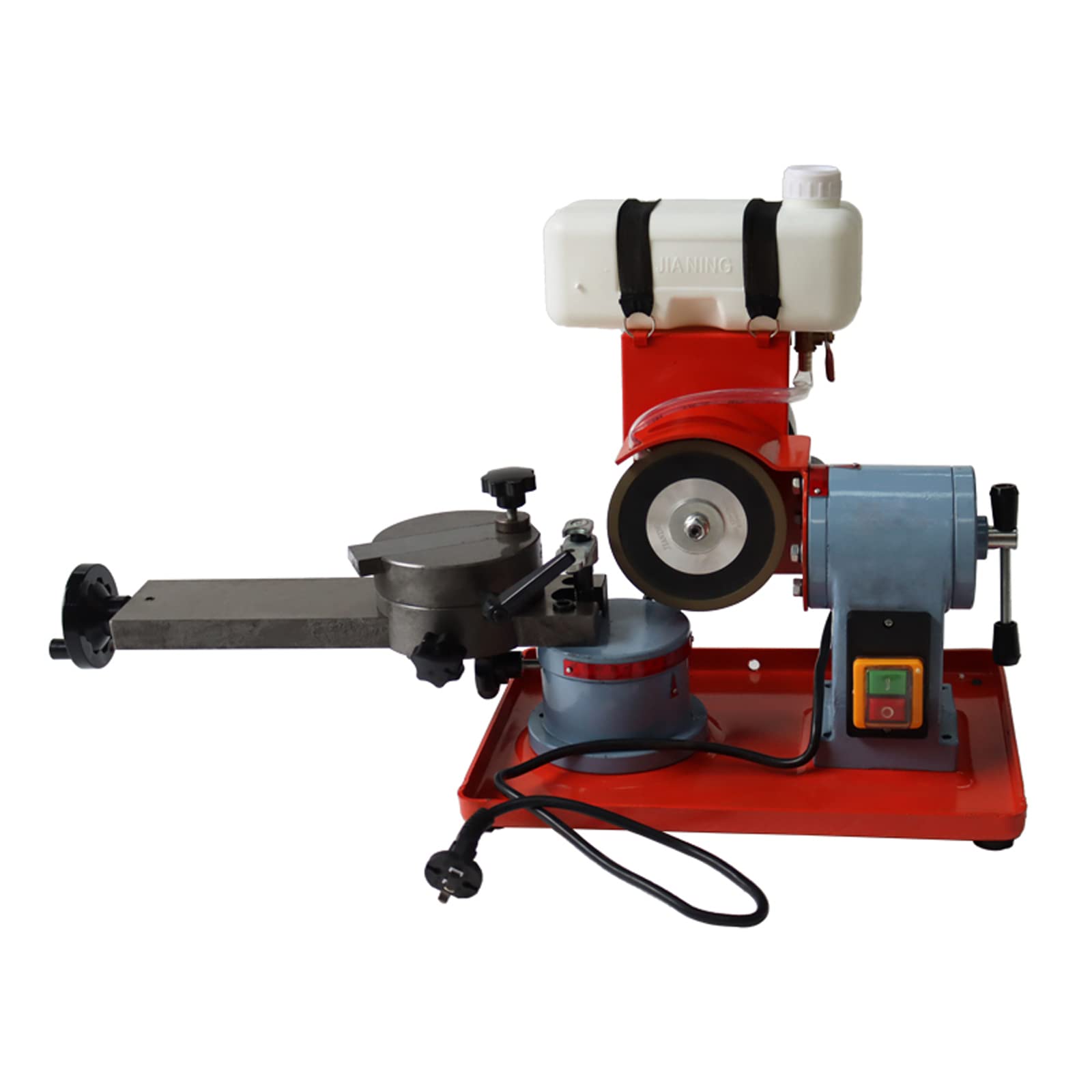 TECHTONGDA 220V Water Injection Grinder Machine - Circular Saw Blade Sharpener with Water Tank, Rotary Angle Mill for Carbide Tipped Blades | Perfect for Woodworking Shops & Professional Sharpening Services