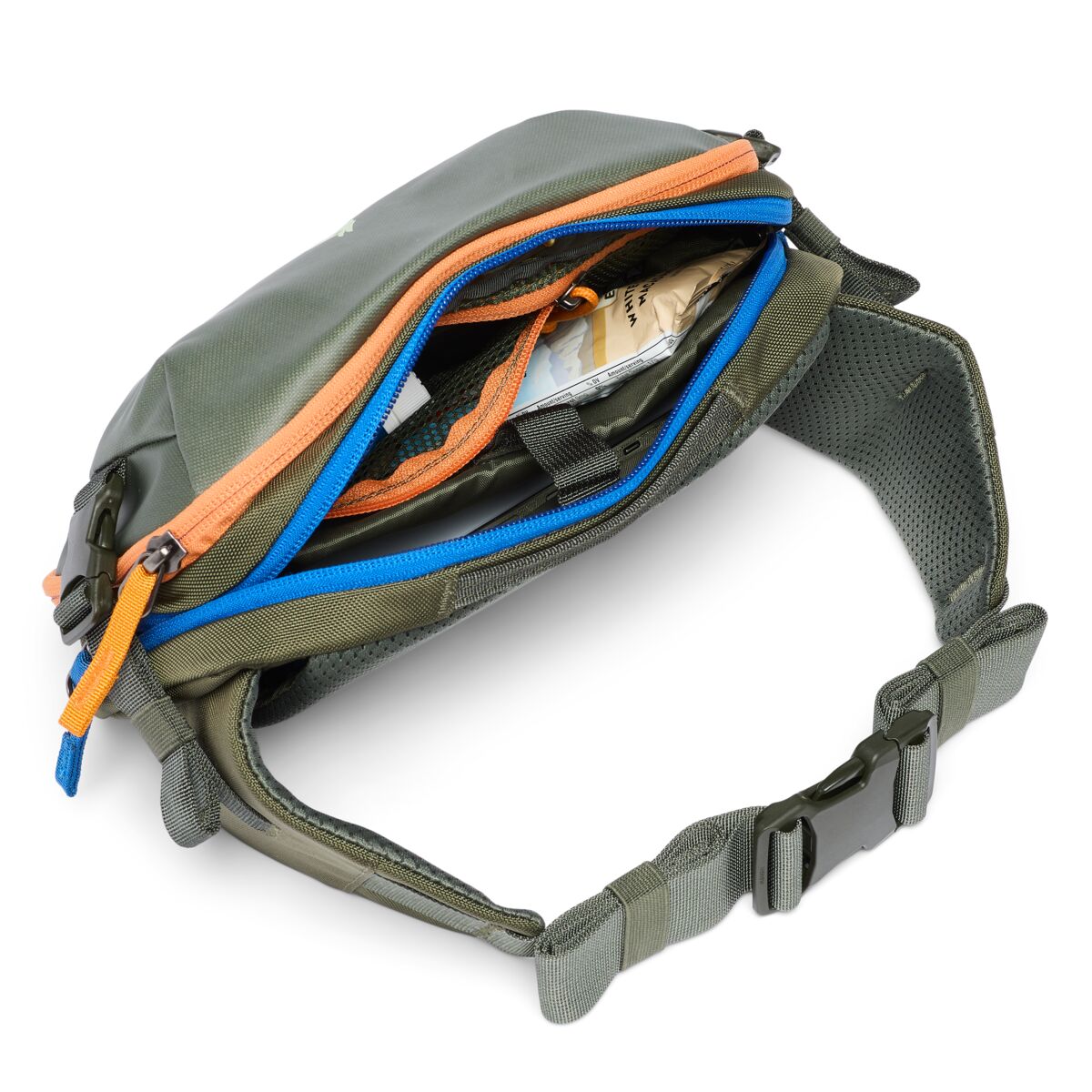 Cotopaxi Allpa X 3L Hip Pack - Lightweight Travel Waist Bag for Hiking, Running & Daily Use - Water-Resistant & Durable (Fatigue Color) - Perfect for Outdoor Adventures & Commuting