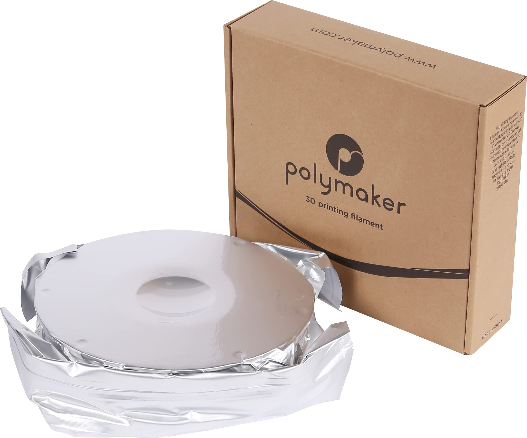 Polymaker PolySmooth PVB 3D Printer Filament 1.75mm Orange - 750g Cardboard Spool | Easy IPA Smoothing | Compatible with Polysher | Perfect for Cosplay Props, Miniatures & Functional Prototypes