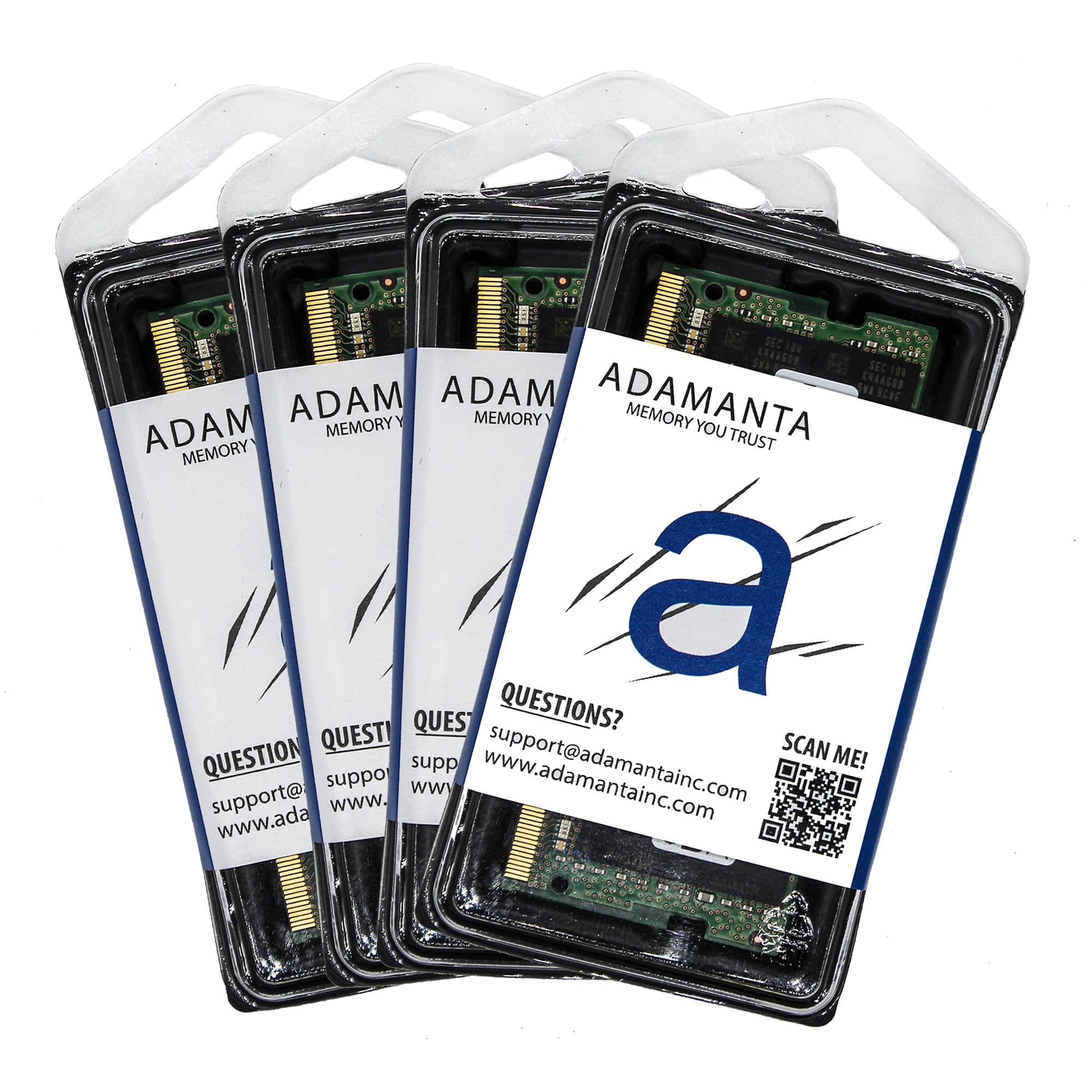 Original 64GB (4x16GB) DDR4 2666MHz SODIMM RAM Memory Upgrade Kit for Dell Precision Laptop - PC4-21300, 2Rx8, CL19, 1.2V - Boost Performance for Gaming, Video Editing & Multitasking