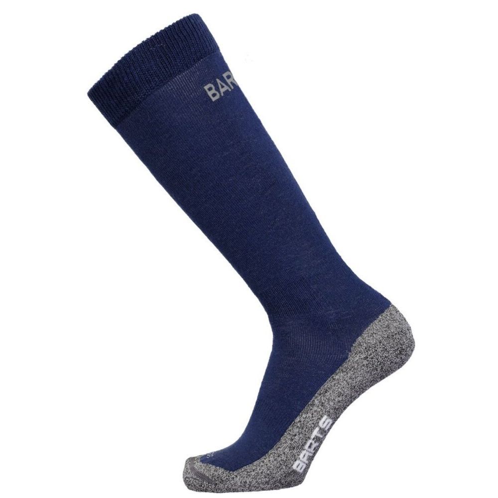 Barts Ski Socks for Men & Women - Warm Thermal Winter Snow Socks in Navy Blue - Perfect for Skiing, Snowboarding & Cold Weather Activities