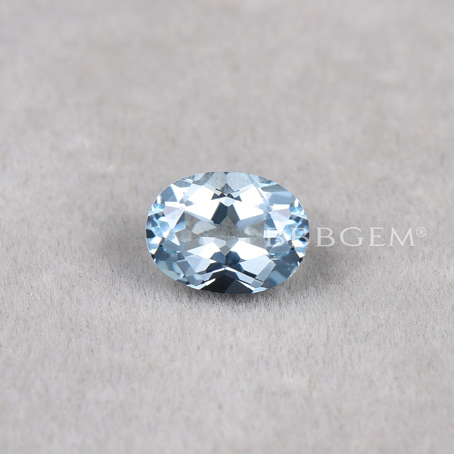 Natural Oval Cut Aquamarine Gemstones - Wholesale Faceted Calibrated Aquamarine for Jewelry Making & Engagement Rings