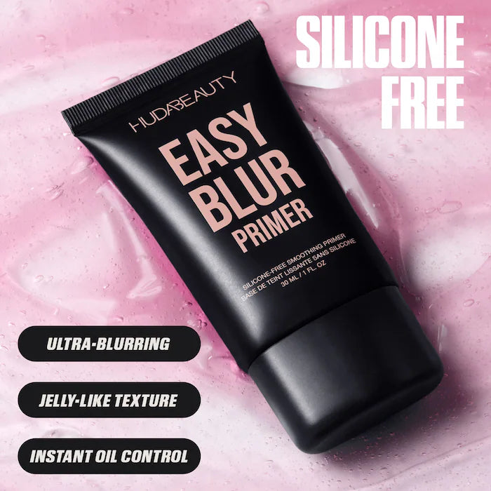 HUDA BEAUTY Primer Easy Blur™ - Smoothing Face Primer for Pore Minimizing & Flawless Makeup Base | Perfect for Daily Wear & Special Occasions