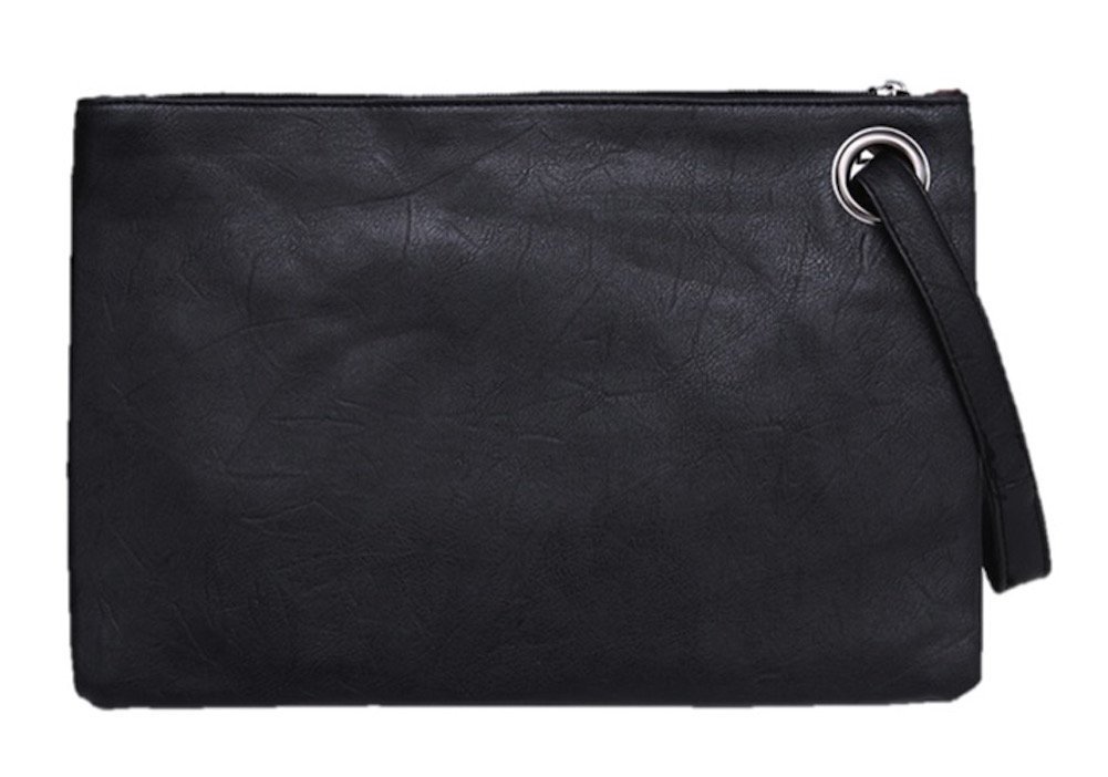 Fioeyr Oversized Clutch Bag for Women - Large PU Leather Evening Bag, Wristlet Handbag Purse - Perfect for Parties, Weddings & Night Out