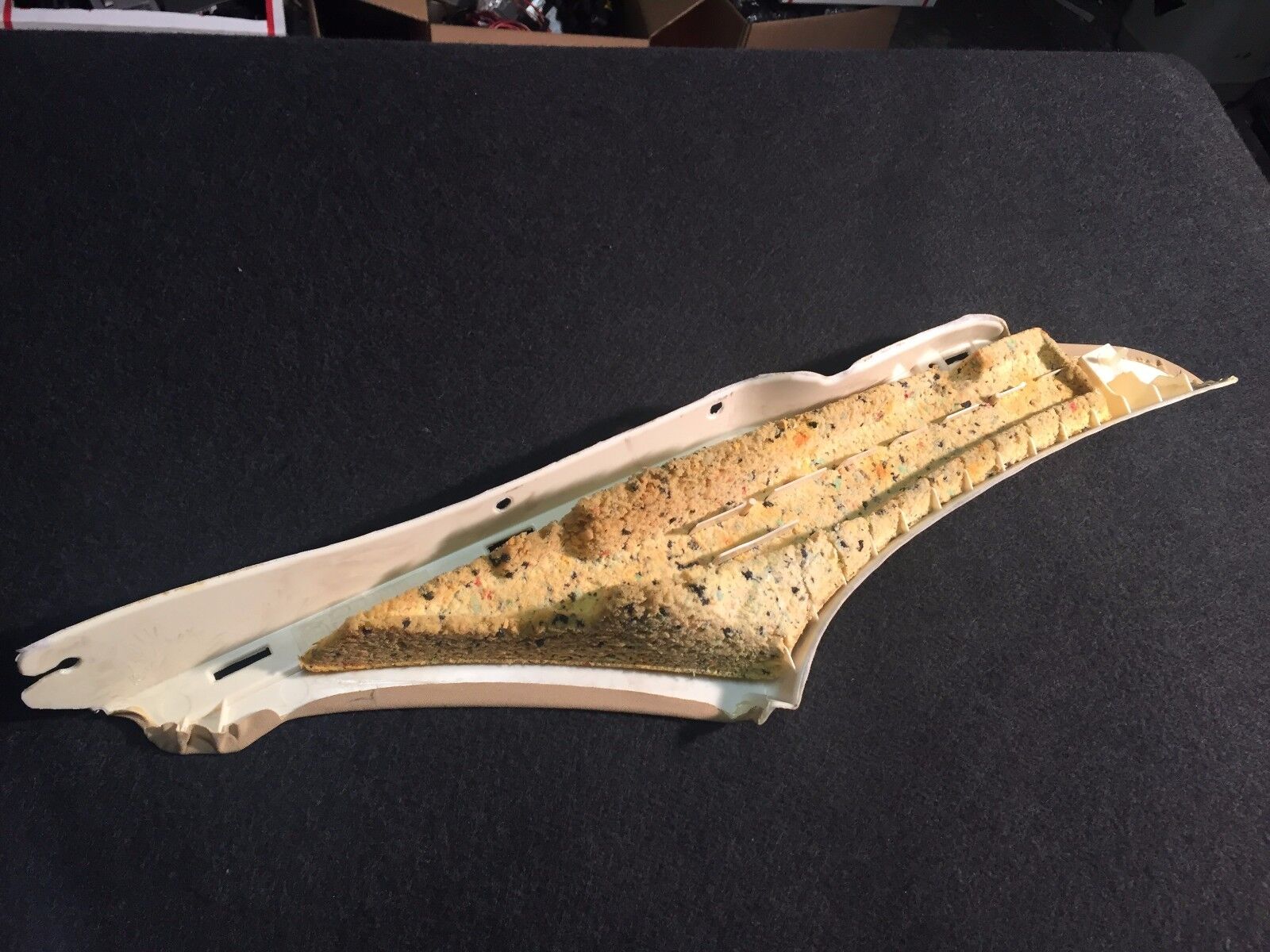 2002-2005 BMW 745i E65 Right Rear C-Pillar Trim Cover - OEM Replacement Part - Perfect for Interior Restoration & Car Detailing
