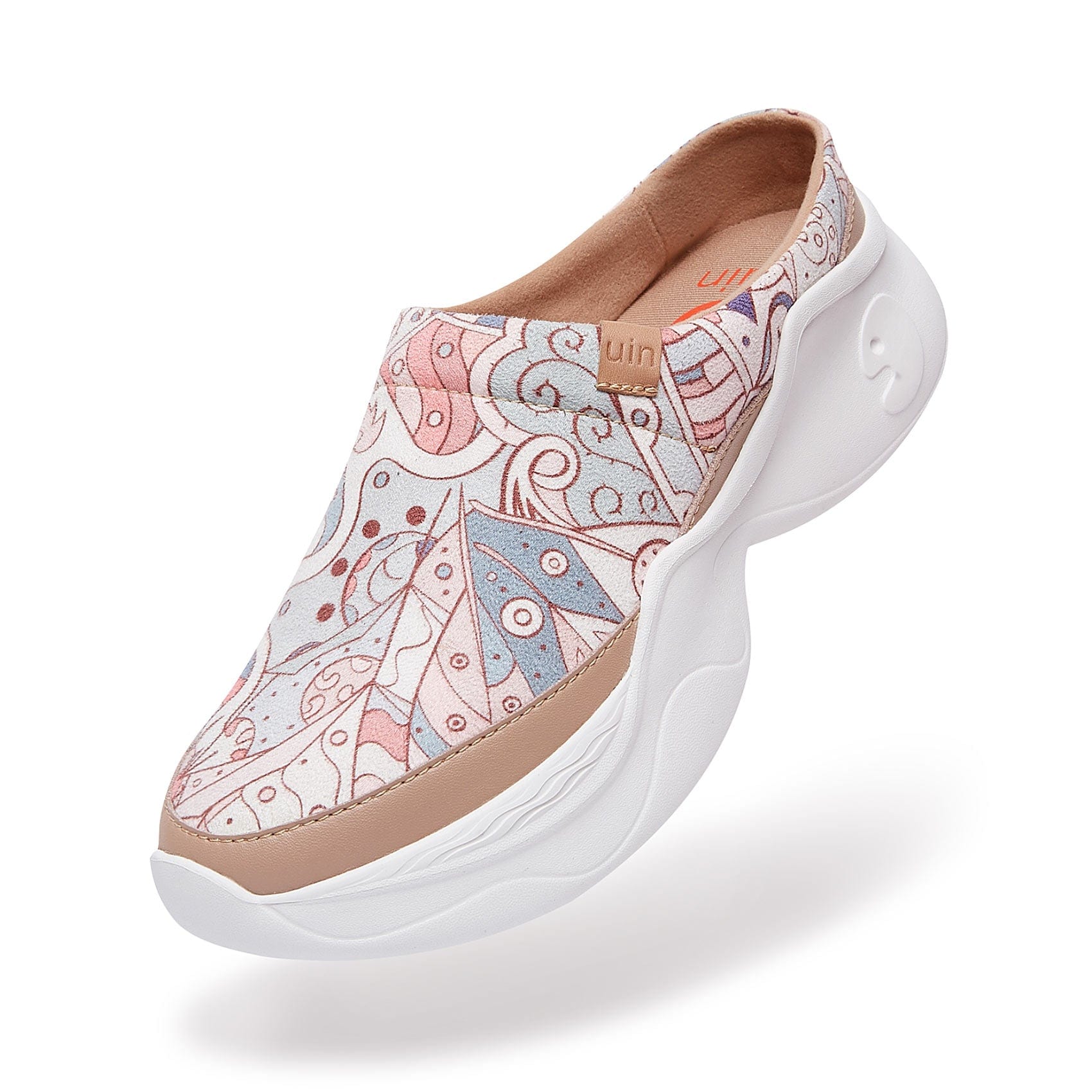 Spring Gray Palma VI Women's Casual Sneakers - Comfortable Walking Shoes for Women - Lightweight & Breathable for Daily Wear, Travel, and Outdoor Activities